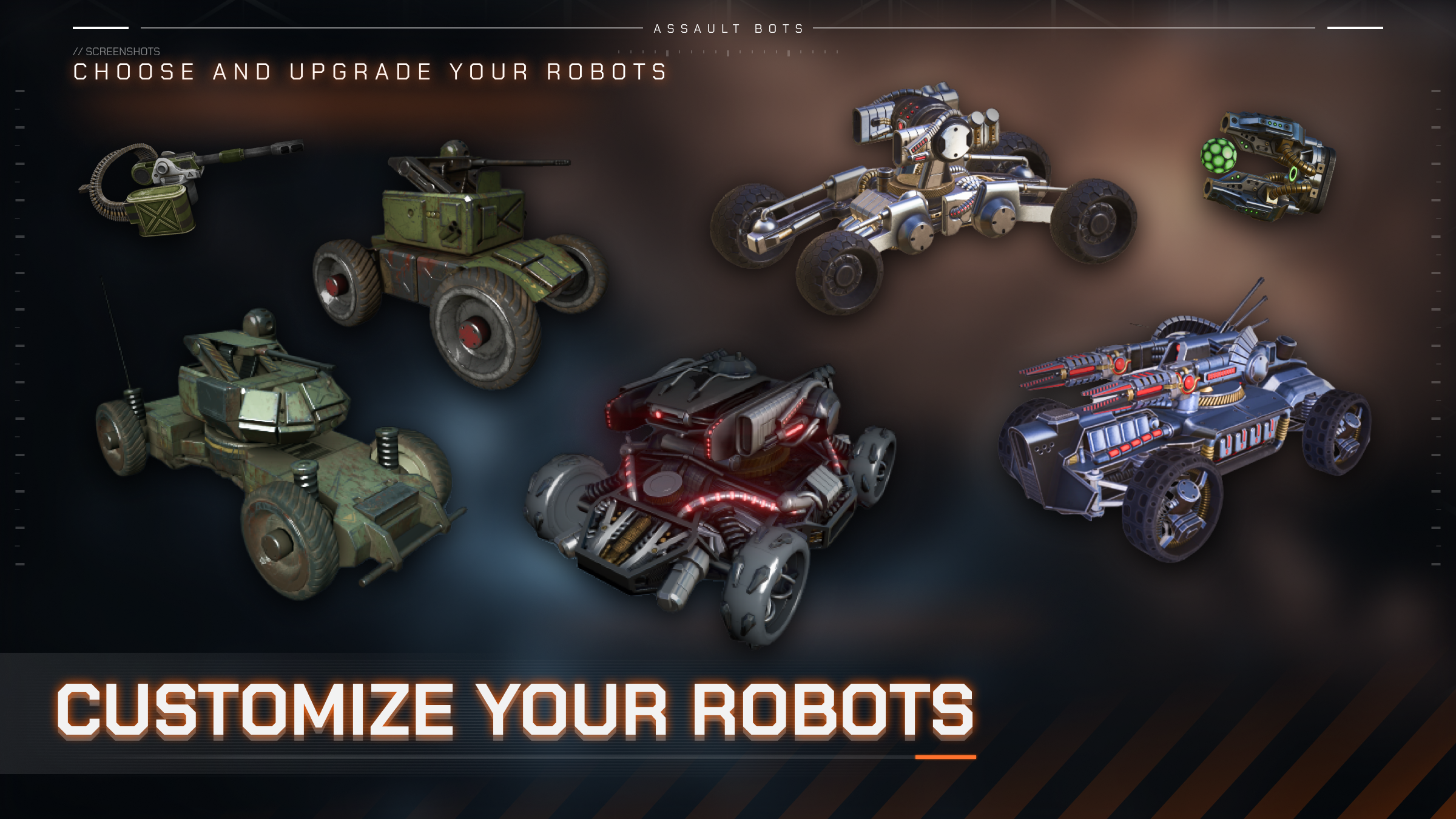 اسکرین شات 2 بازی Assault Bots: Multiplayer