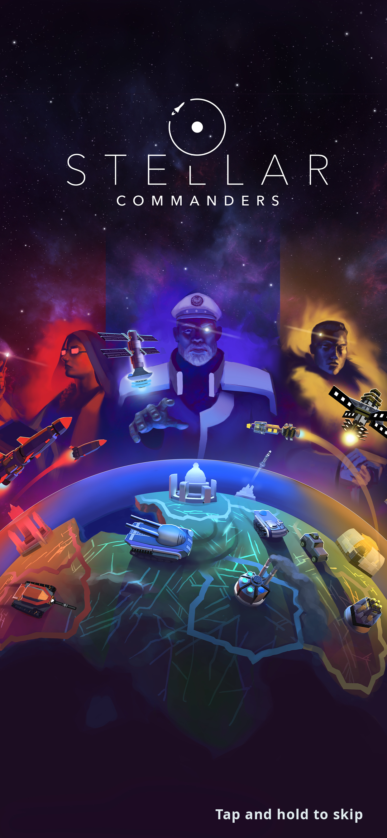 اسکرین شات 1 بازی Stellar Commanders Space RTS