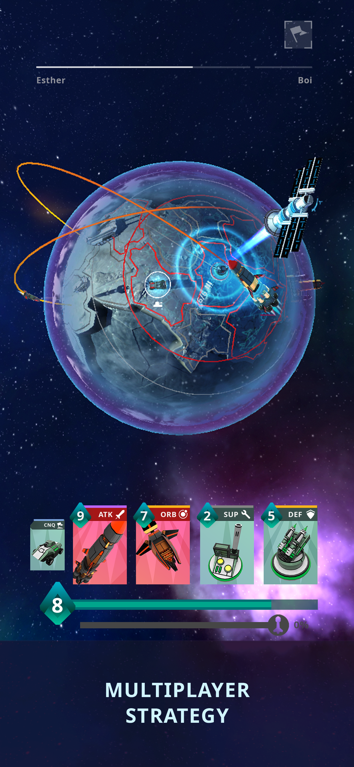 اسکرین شات 2 بازی Stellar Commanders Space RTS