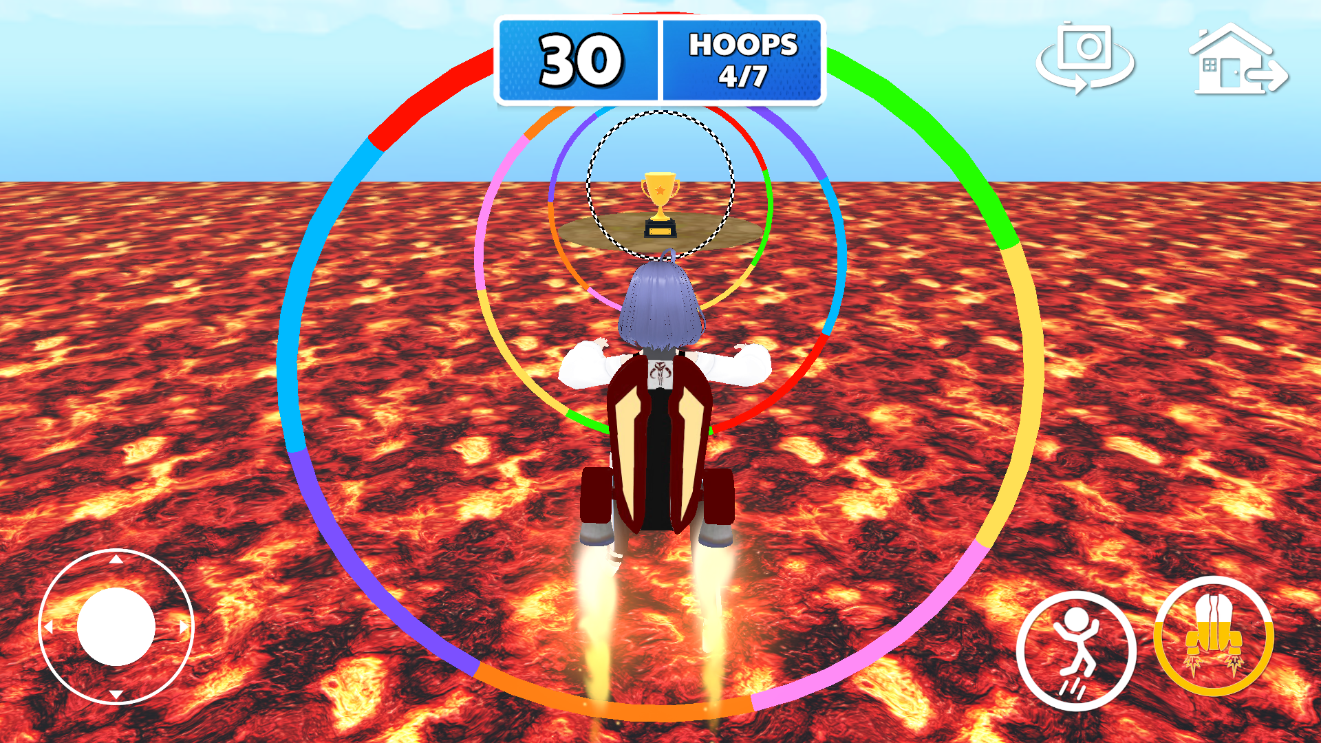 اسکرین شات 5 بازی Floor Is Lava - PVP & Nextbots