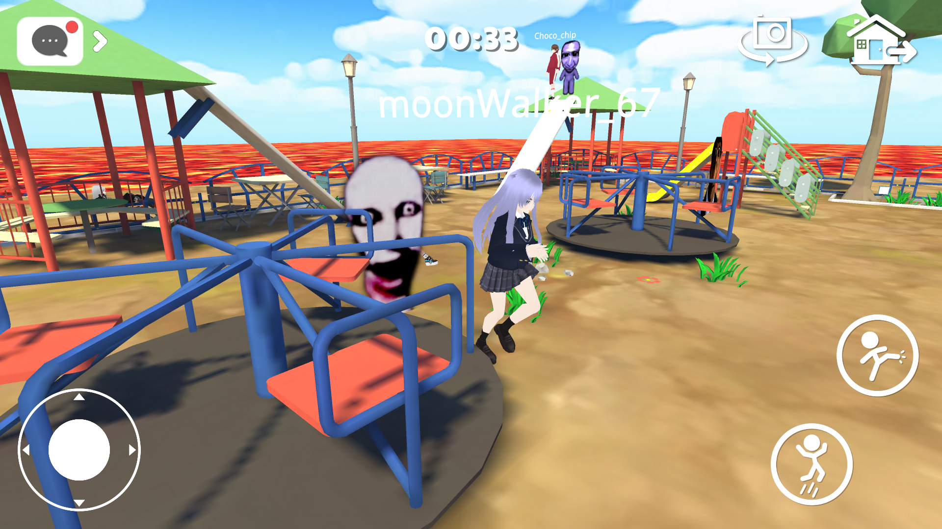 اسکرین شات 4 بازی Floor Is Lava - PVP & Nextbots