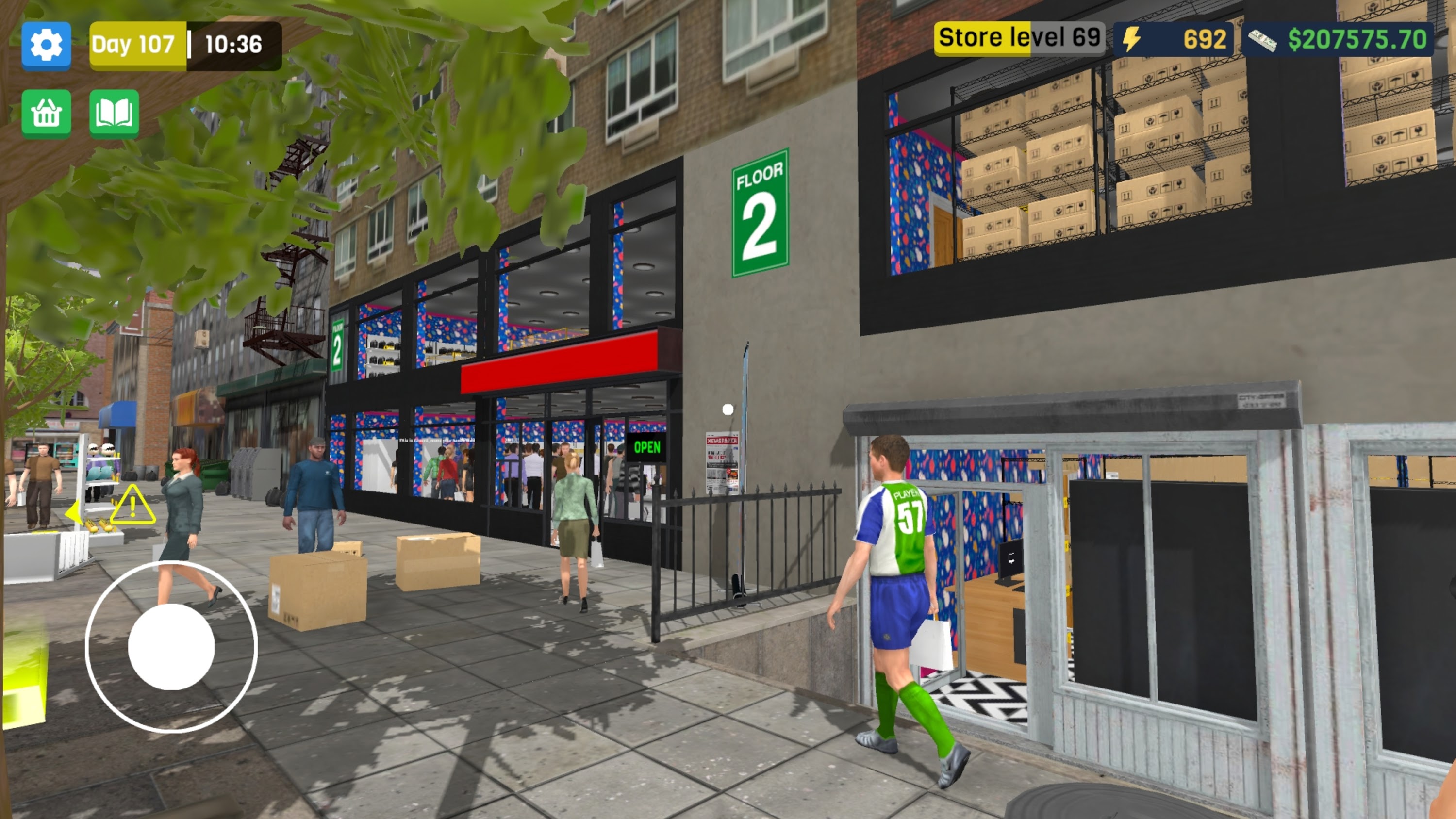 اسکرین شات 1 بازی TCG Trading Card Mart Owner