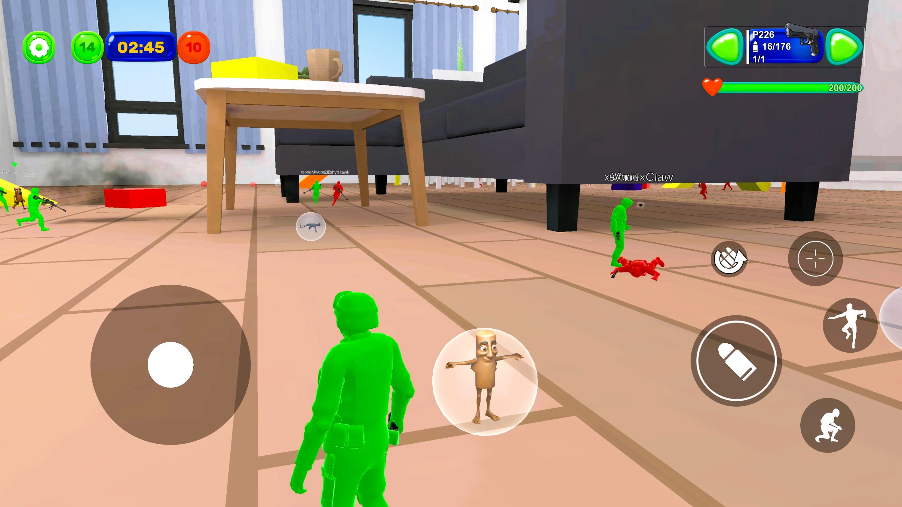 اسکرین شات 5 بازی Mini Toys: Royale Army