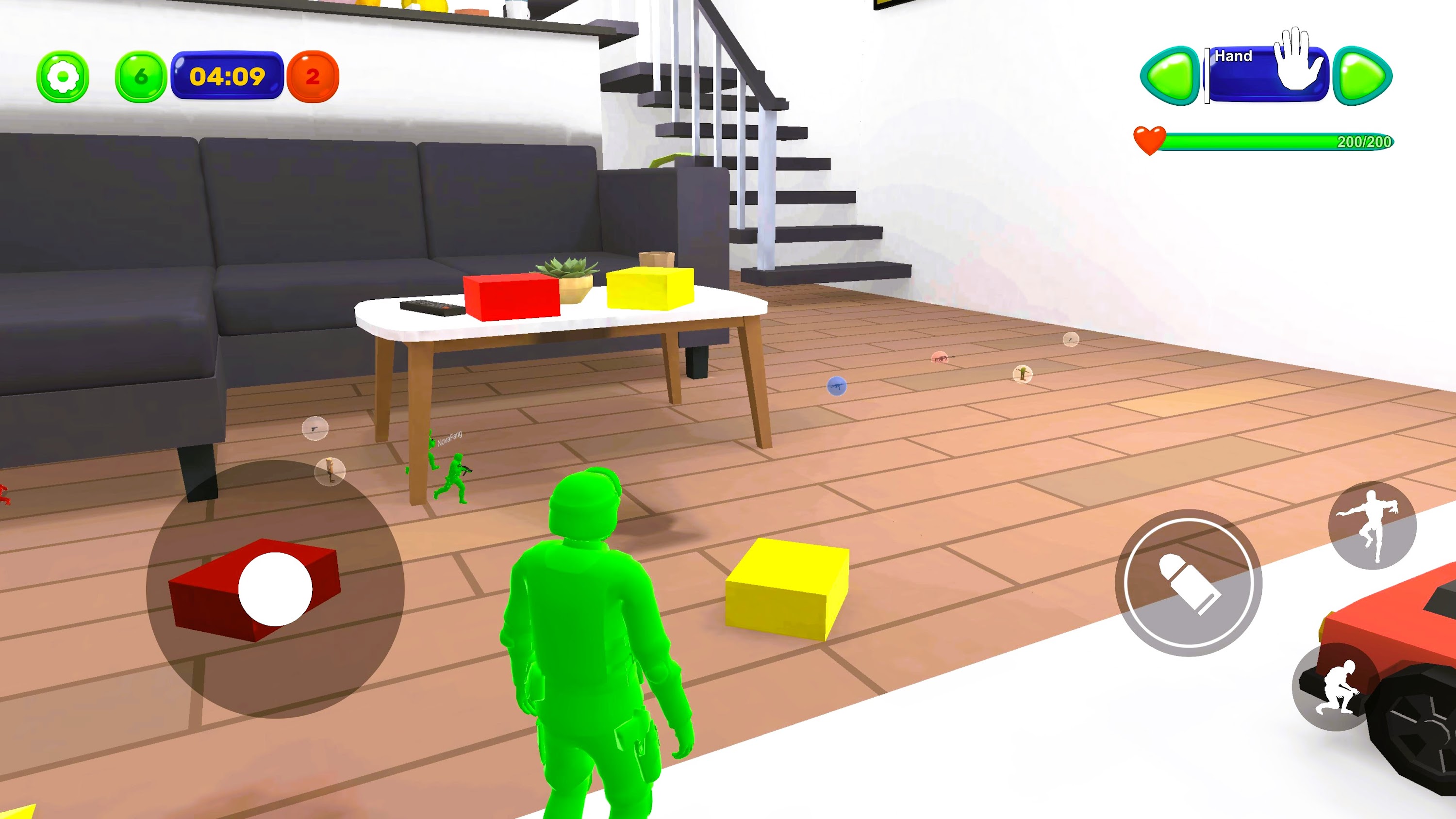 اسکرین شات 4 بازی Mini Toys: Royale Army