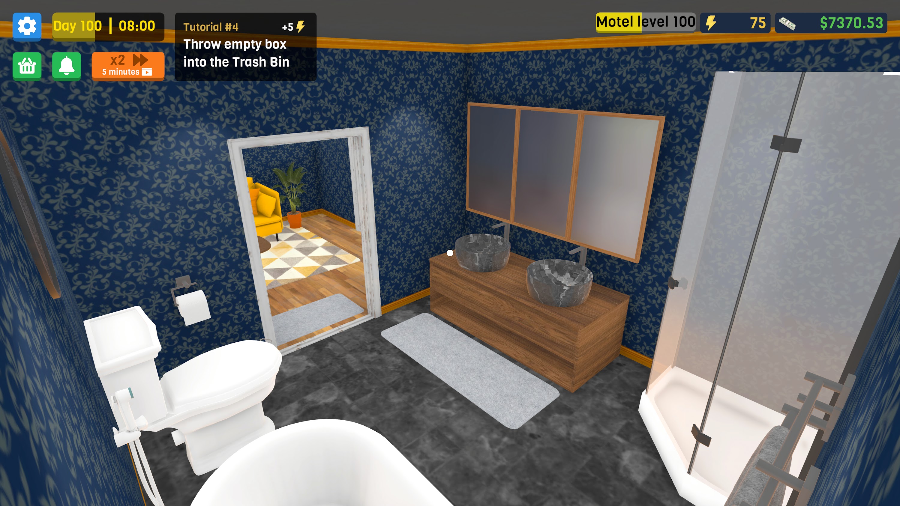 اسکرین شات 4 بازی Motel Manager Simulator 3D