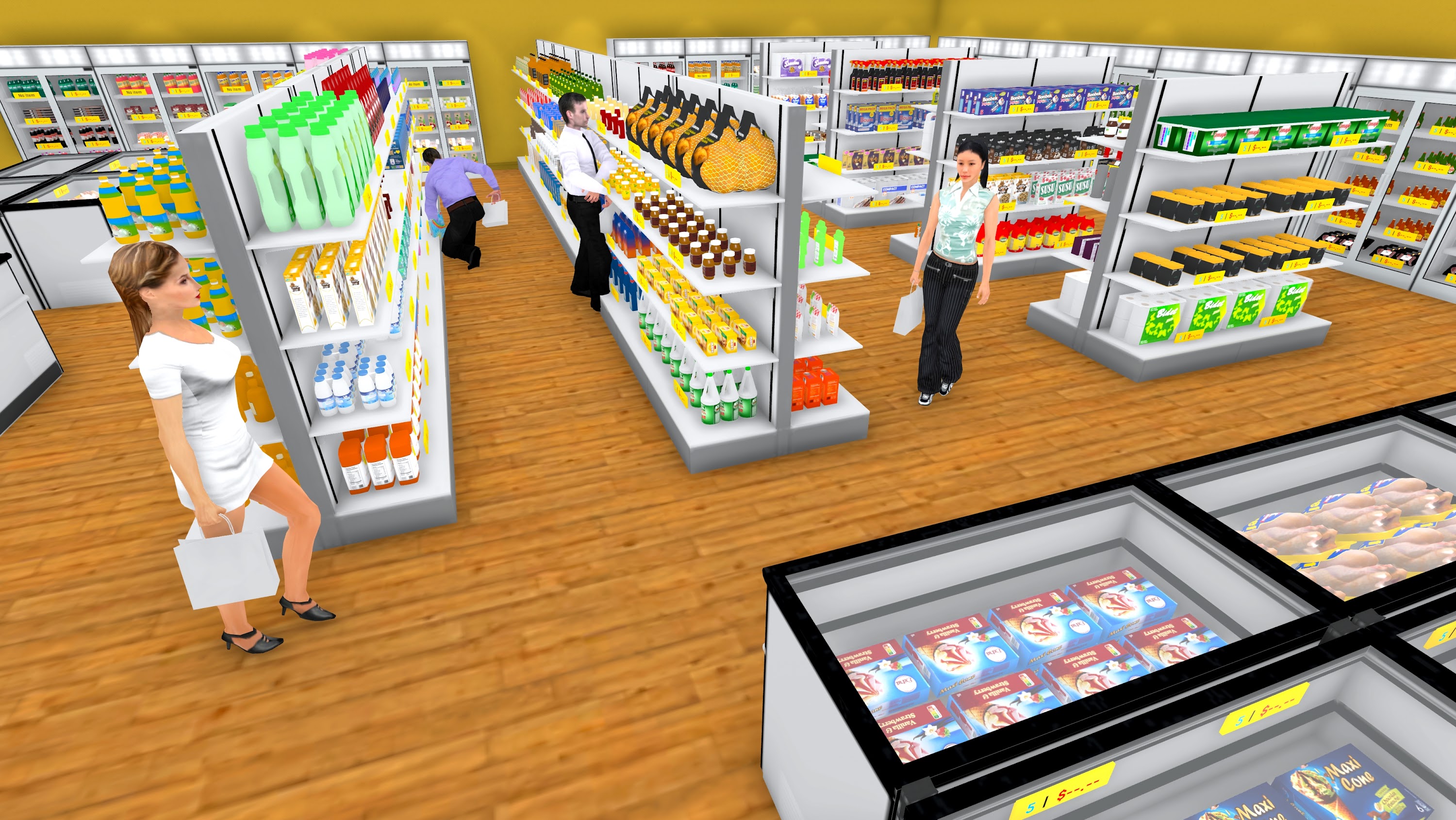 اسکرین شات 3 بازی Build Your Own Supermarket