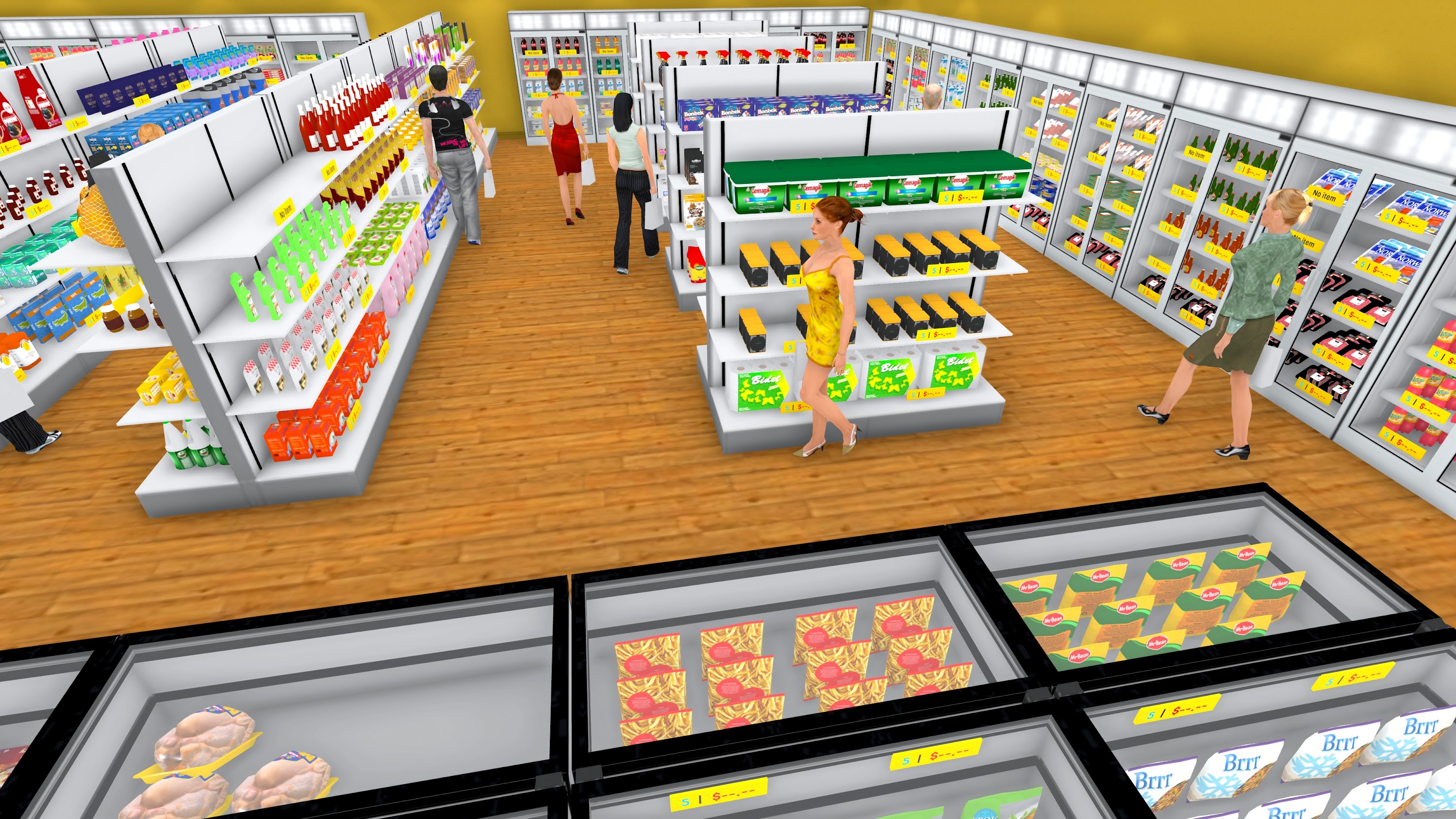 اسکرین شات 1 بازی Build Your Own Supermarket