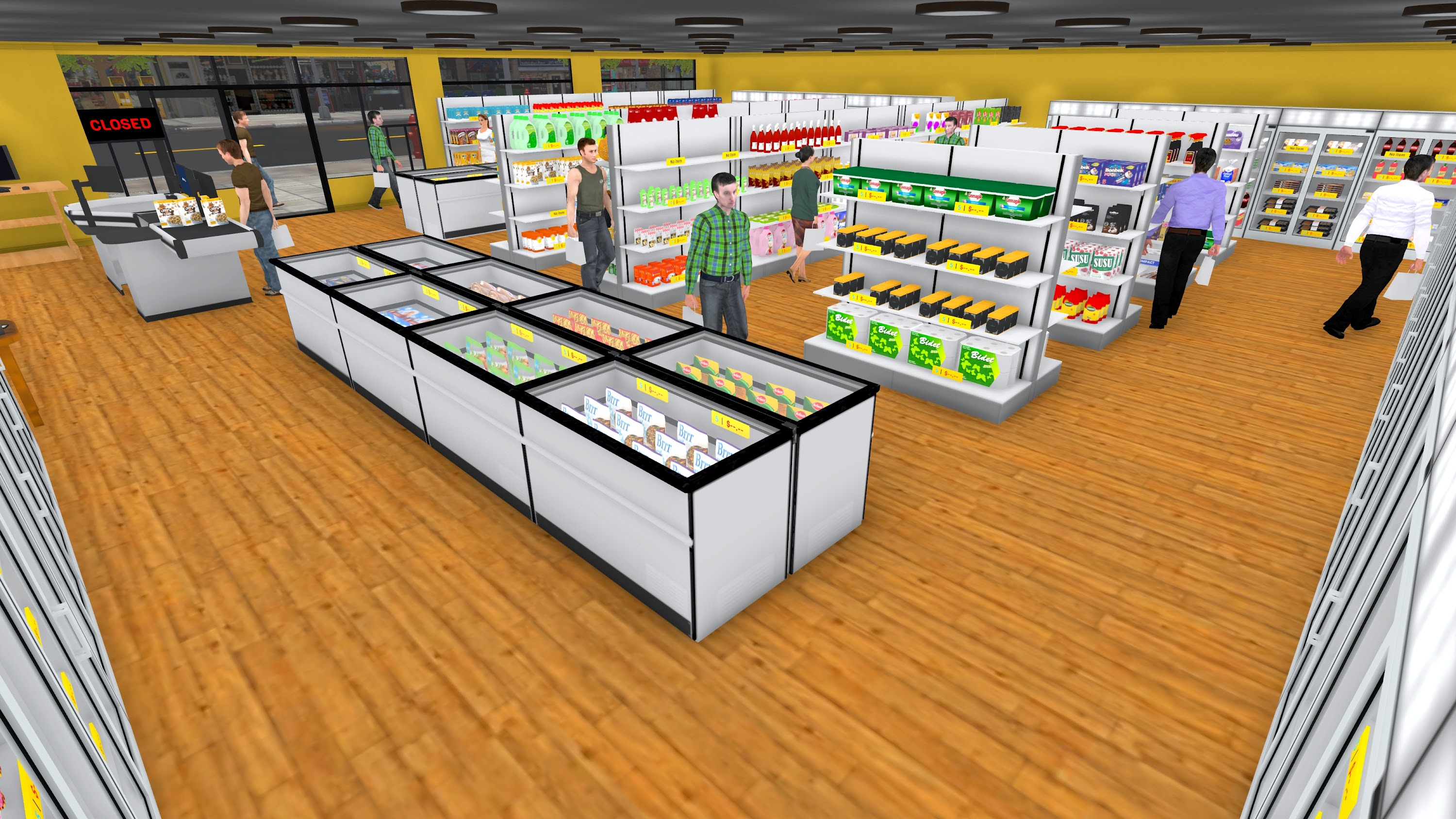 اسکرین شات 6 بازی Build Your Own Supermarket