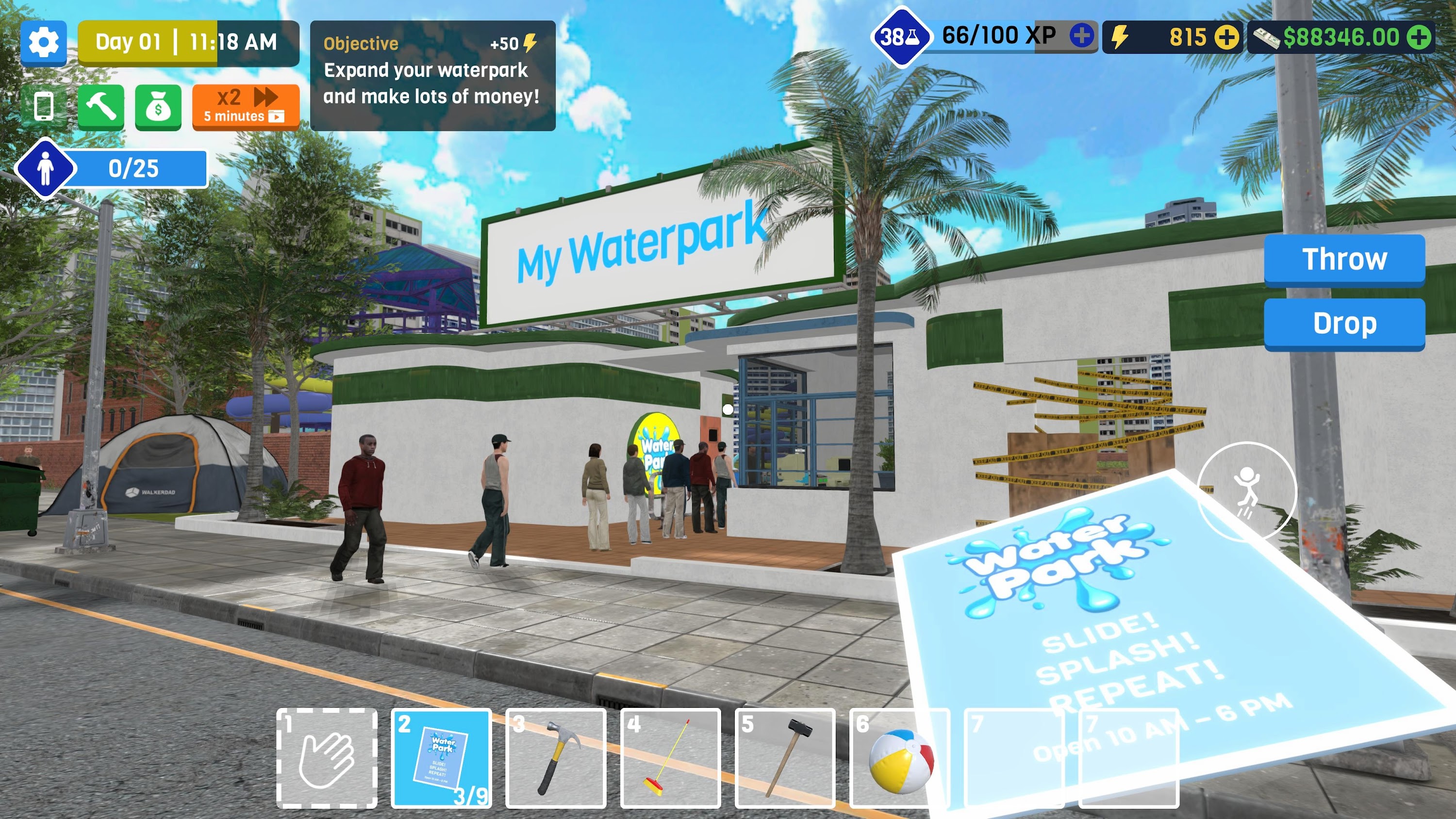 اسکرین شات 5 بازی Waterpark Owner Simulator