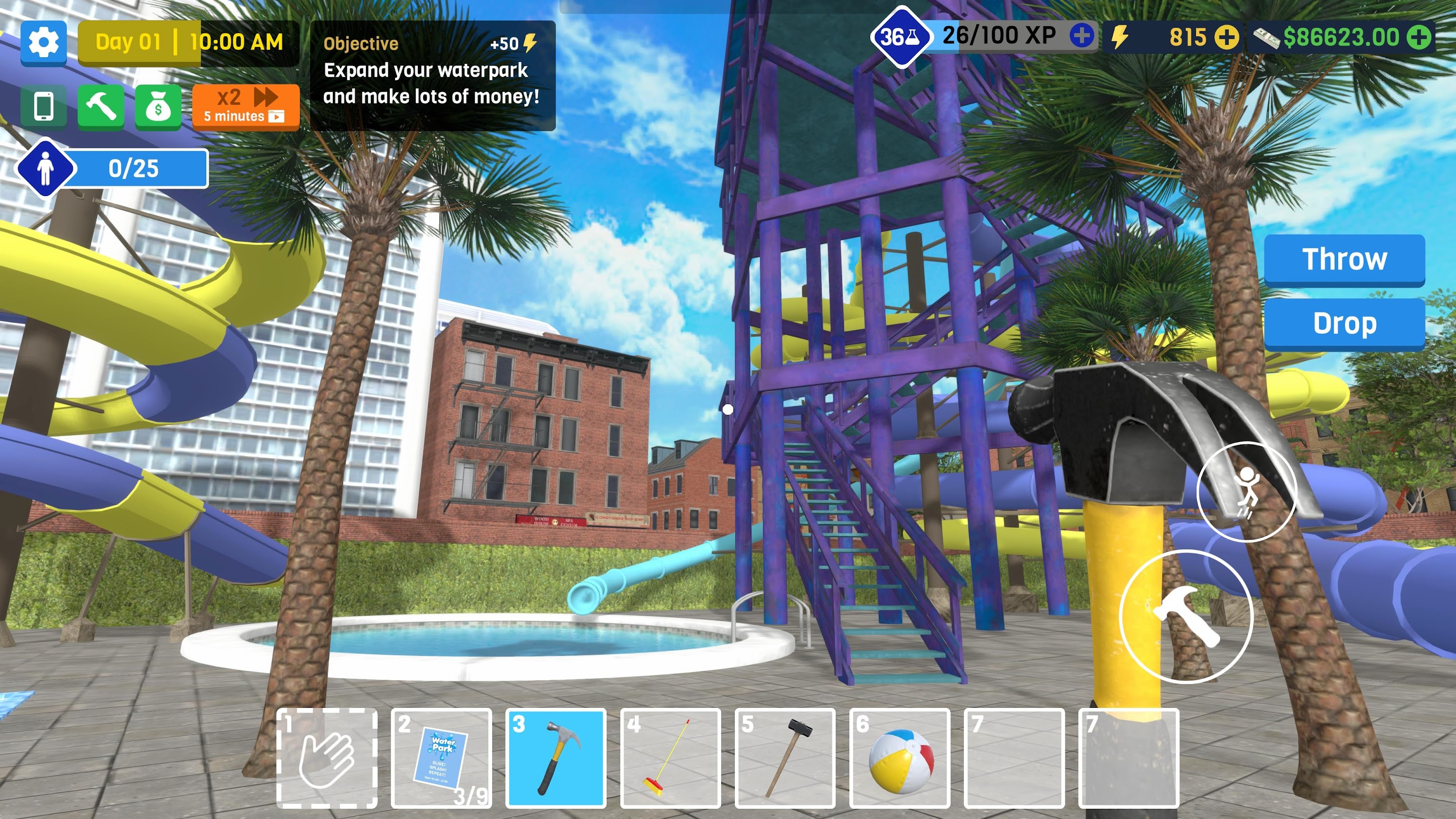 اسکرین شات 7 بازی Waterpark Owner Simulator