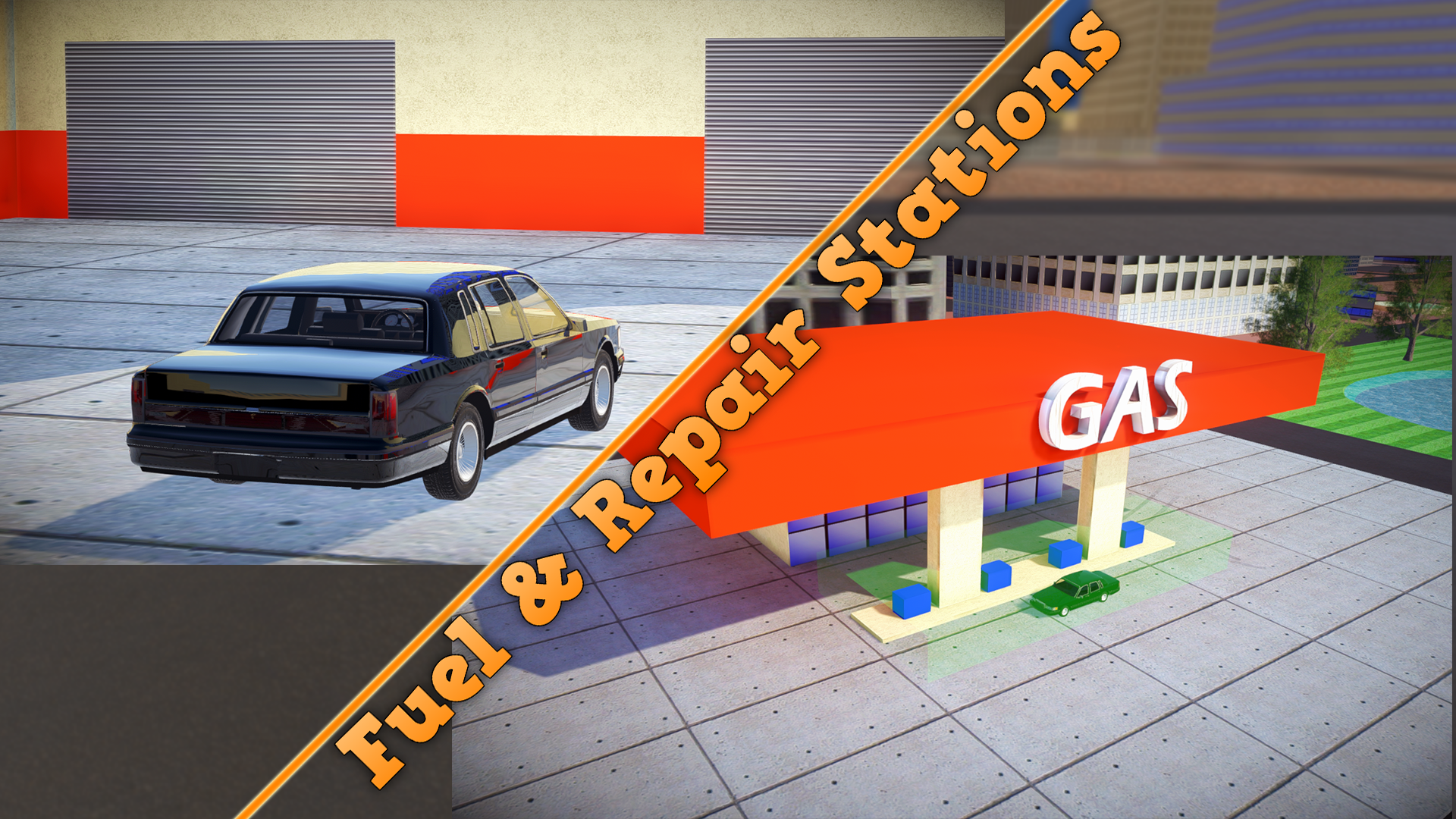 اسکرین شات 3 بازی Realistic Car Controller V3