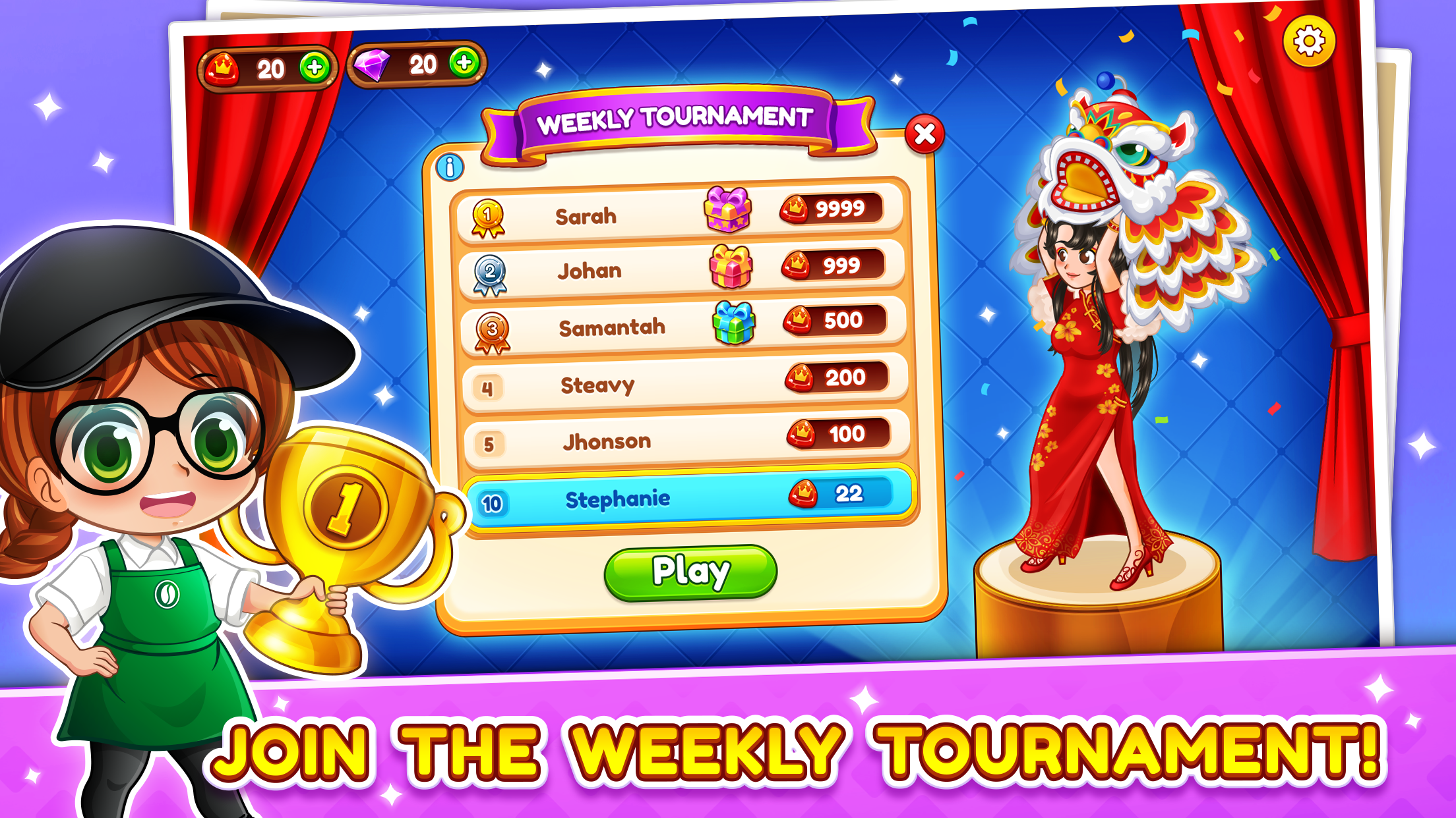 اسکرین شات 3 بازی Cafe Panic: Cooking games