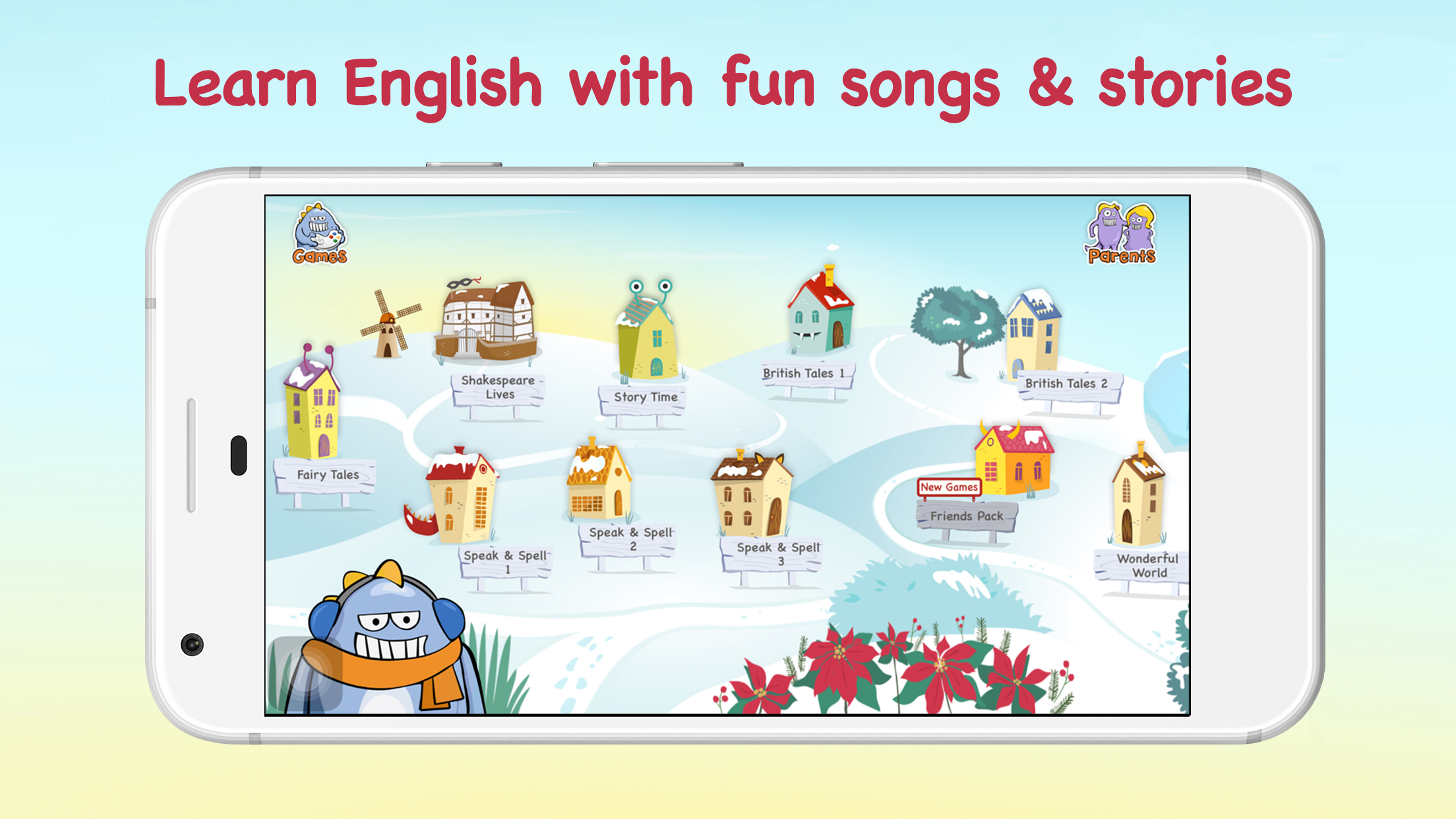 اسکرین شات 1 برنامه LearnEnglish Kids: Playtime