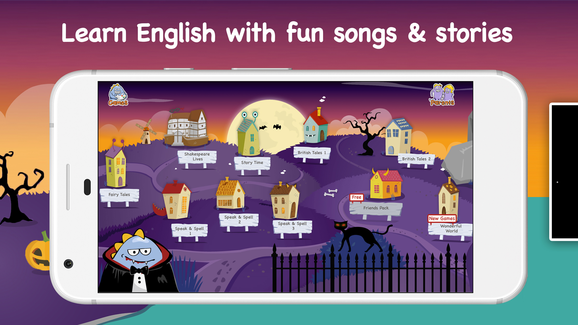 اسکرین شات 1 برنامه LearnEnglish Kids: Playtime