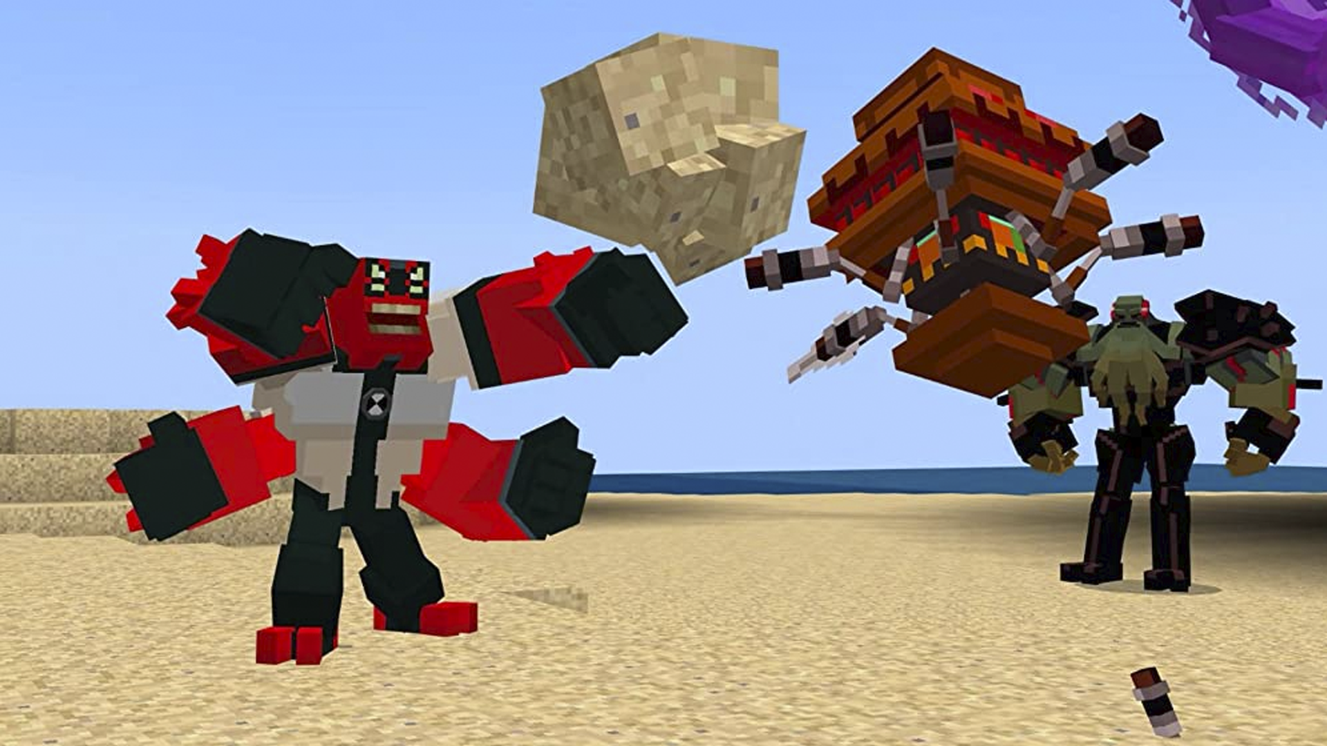 اسکرین شات 2 برنامه Mod Ben 10 Alien for Minecraft