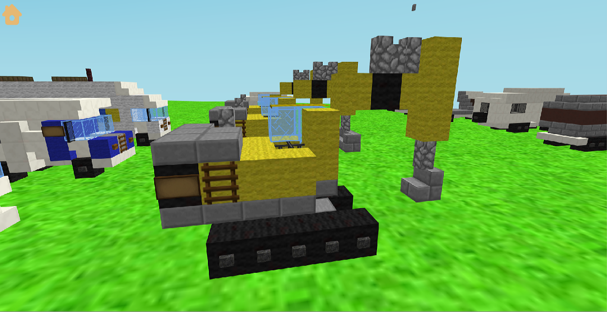 اسکرین شات 4 بازی Car build ideas for Minecraft