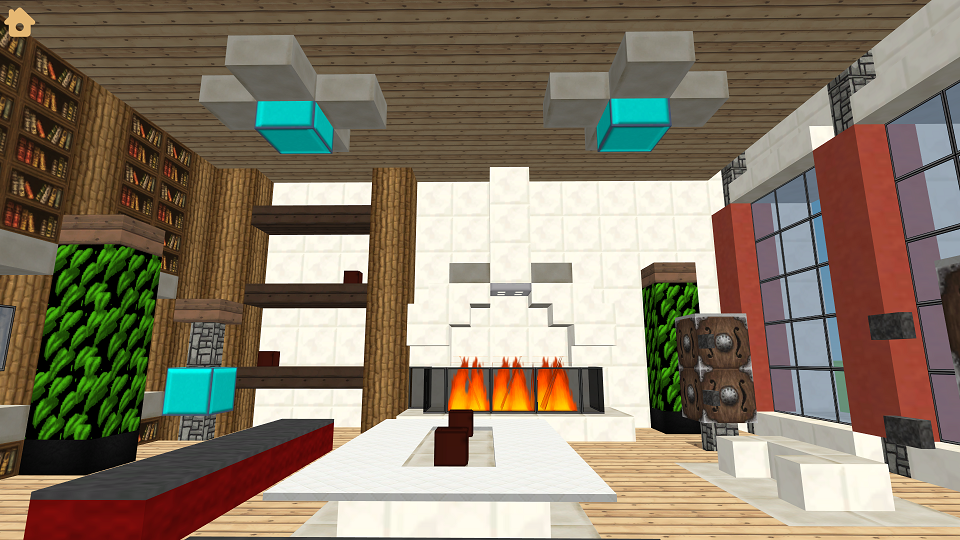 اسکرین شات 3 بازی Furniture builds for Minecraft