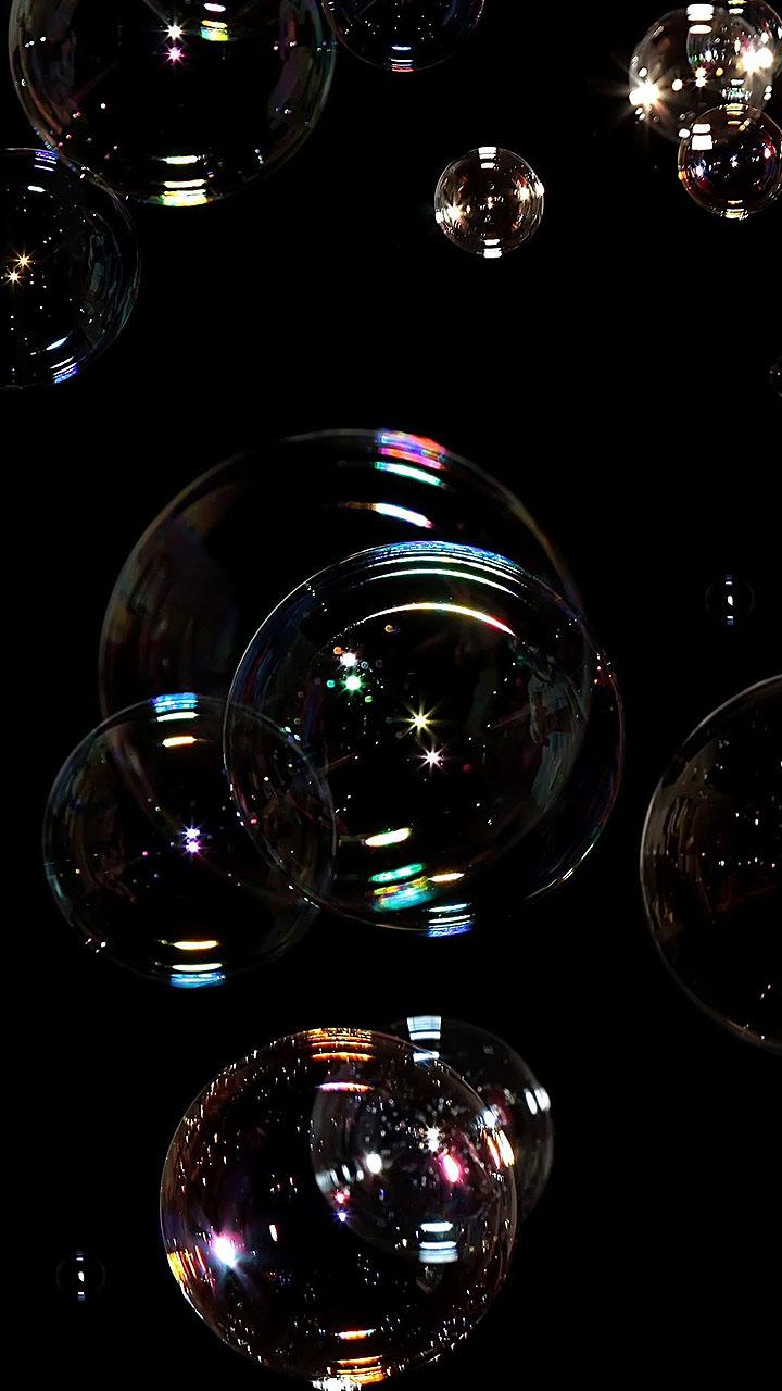 اسکرین شات 4 برنامه Bubble Live Wallpaper with Moving Bubbles Pictures