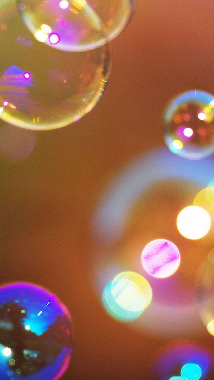 اسکرین شات 2 برنامه Bubble Live Wallpaper with Moving Bubbles Pictures