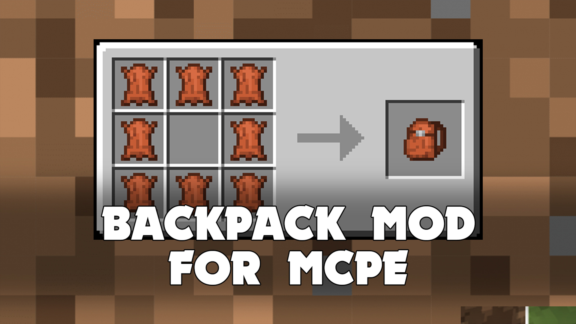 اسکرین شات 4 برنامه Backpack Mod for Minecraft PE