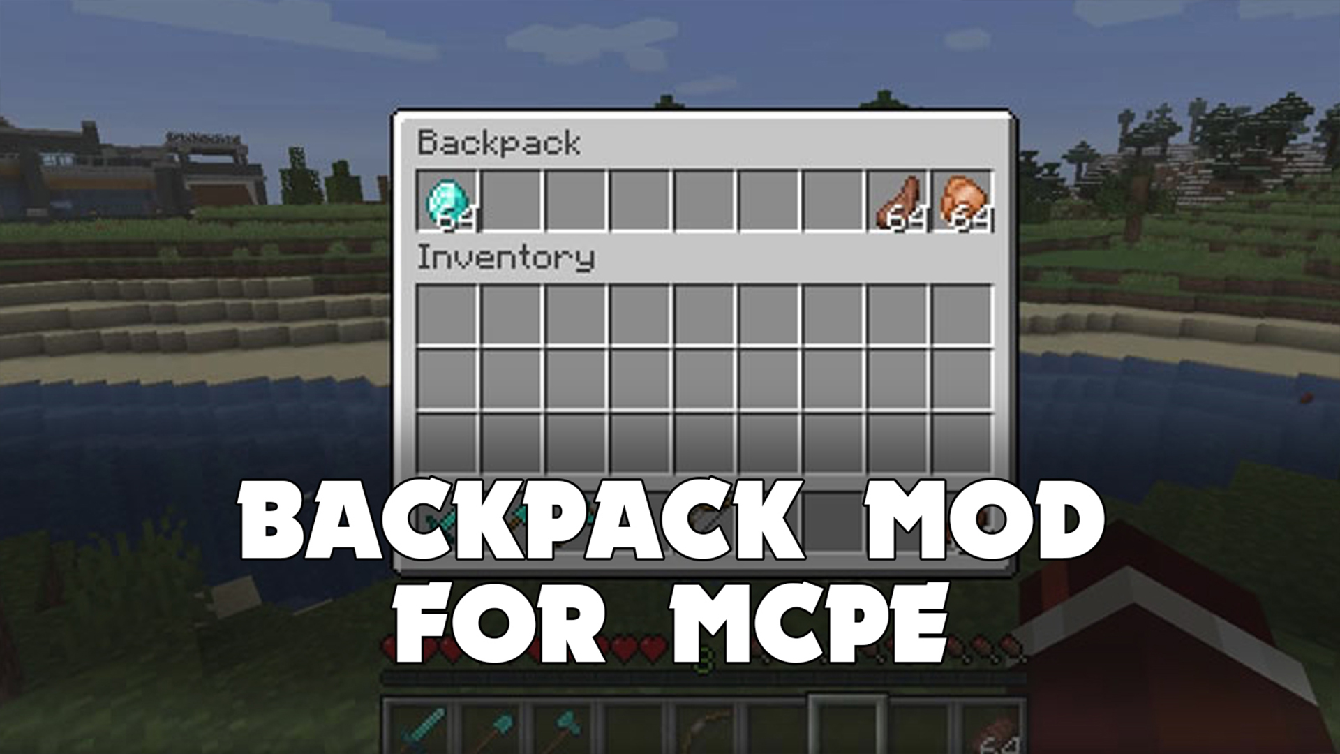 اسکرین شات 3 برنامه Backpack Mod for Minecraft PE