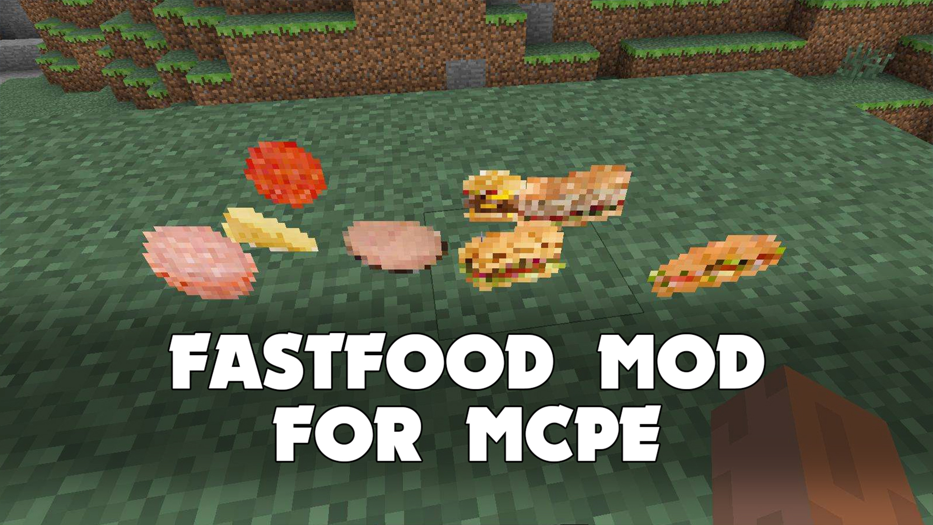اسکرین شات 4 برنامه Fast Food Mod for Minecraft PE