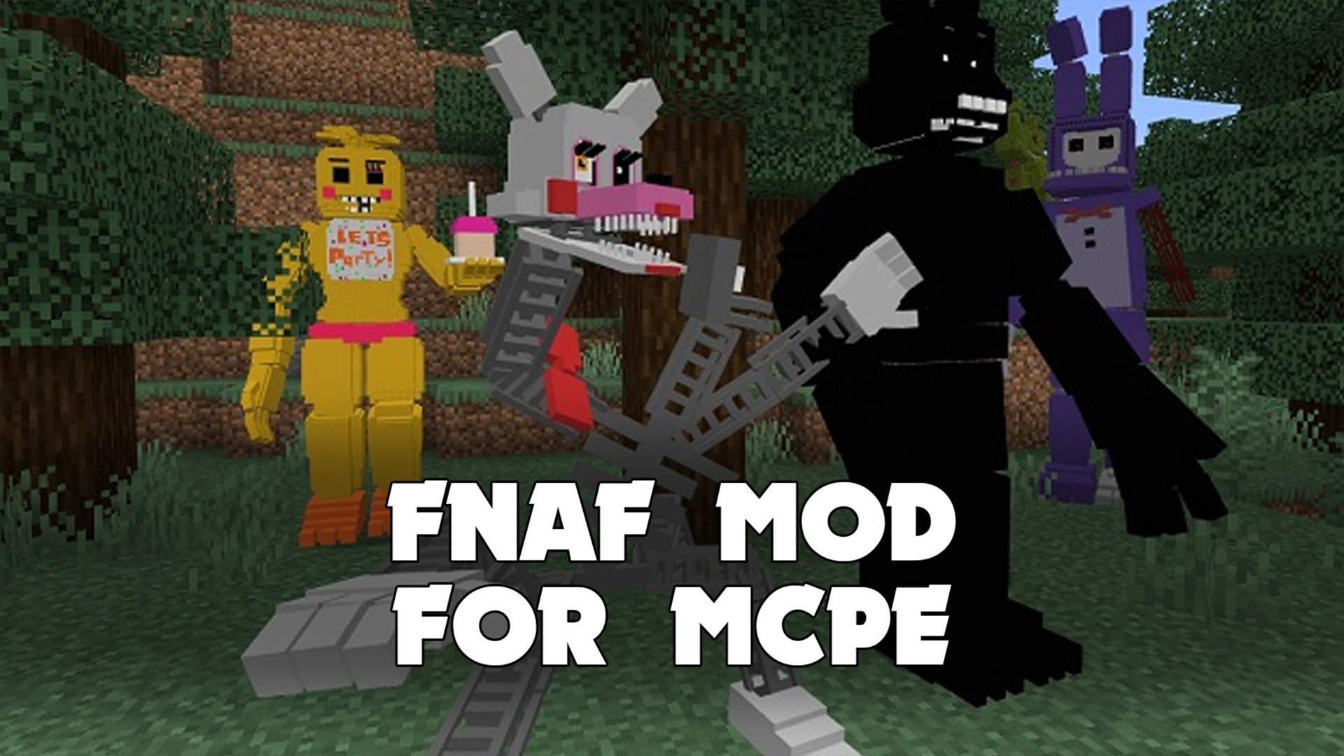 اسکرین شات 4 برنامه Mod Freddy for Minecraft PE