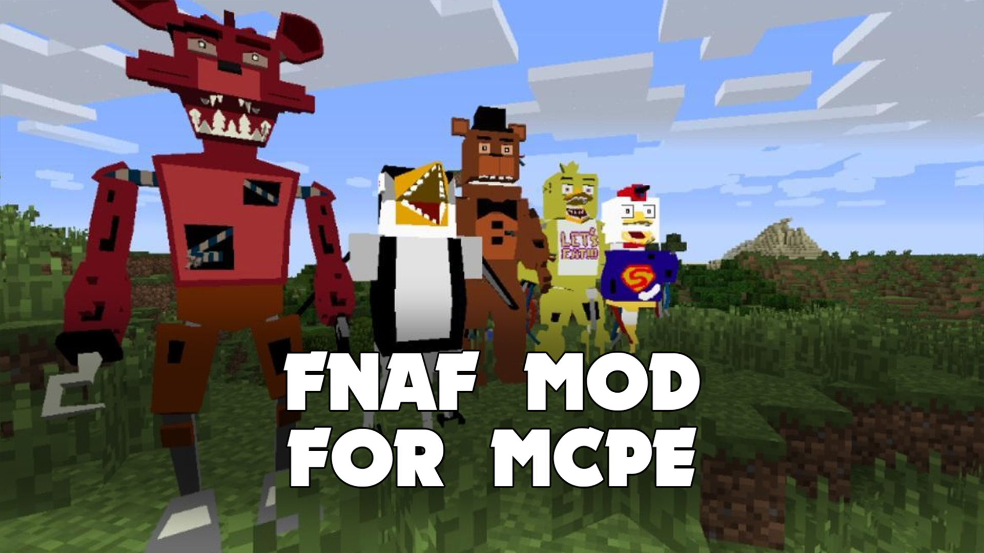 اسکرین شات 2 برنامه Mod Freddy for Minecraft PE