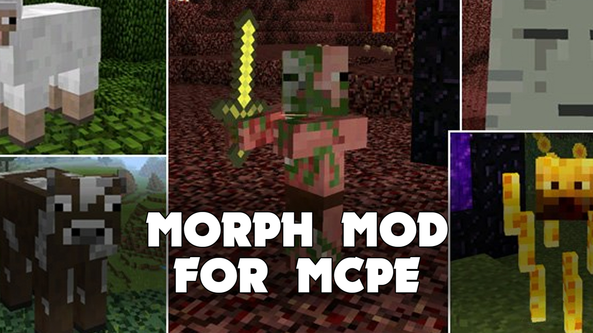 اسکرین شات 2 برنامه Morph Mod for Minecraft PE