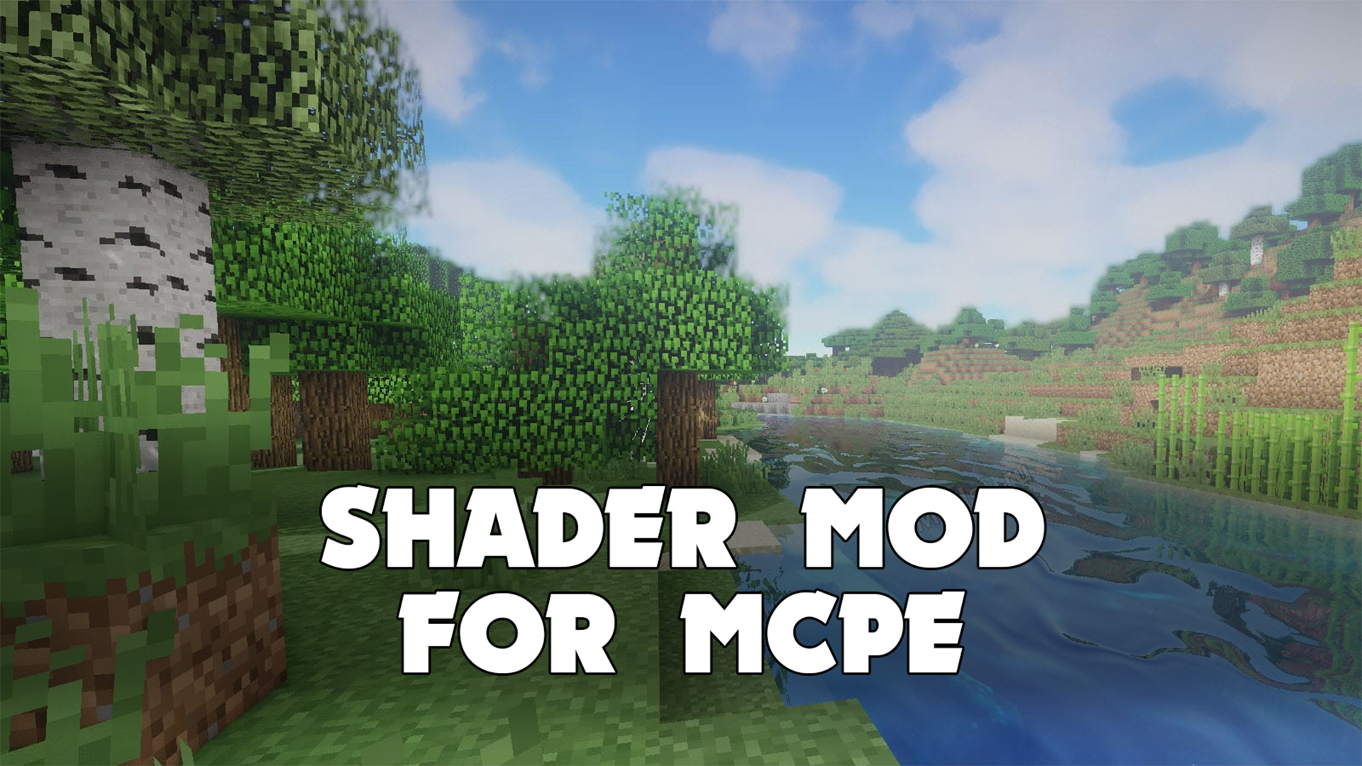 اسکرین شات 1 برنامه Shader Mod for Minecraft PE