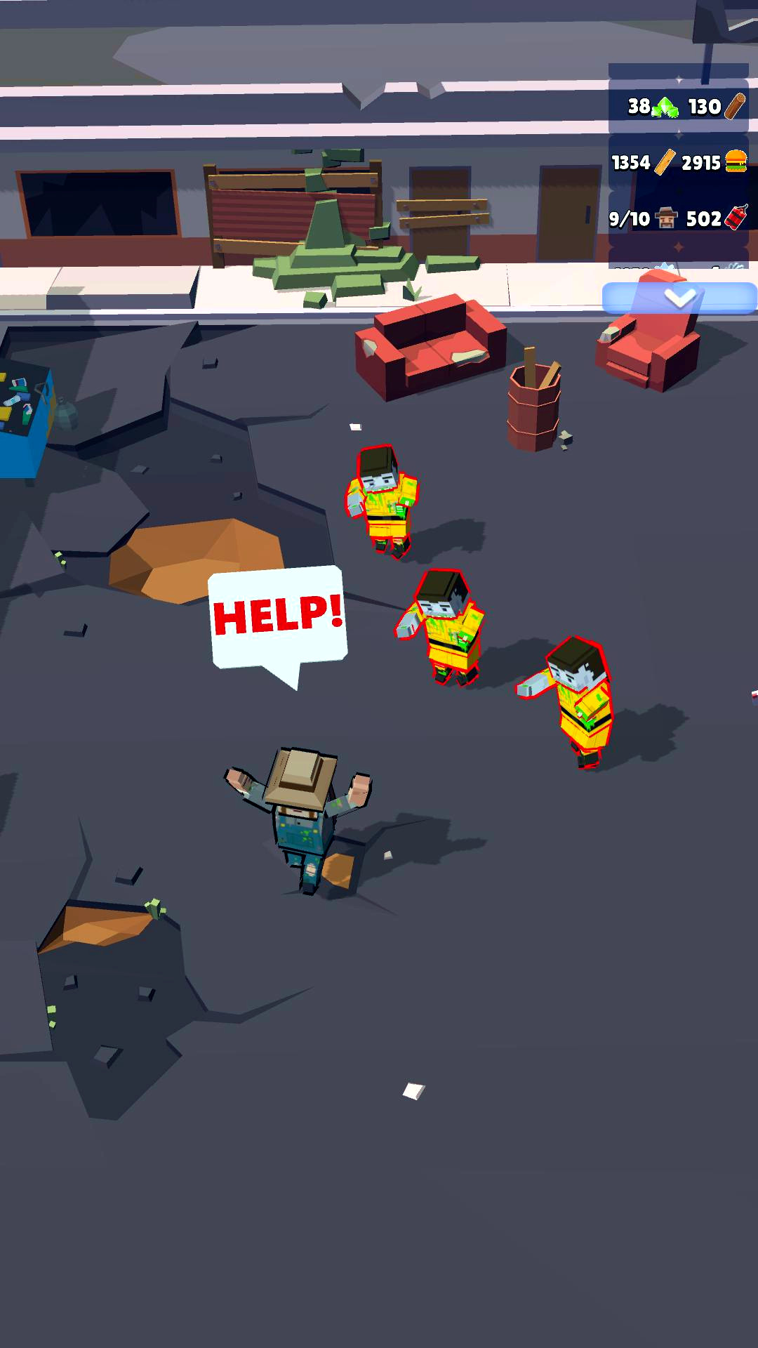 اسکرین شات 6 بازی Build and Survive: zombie game