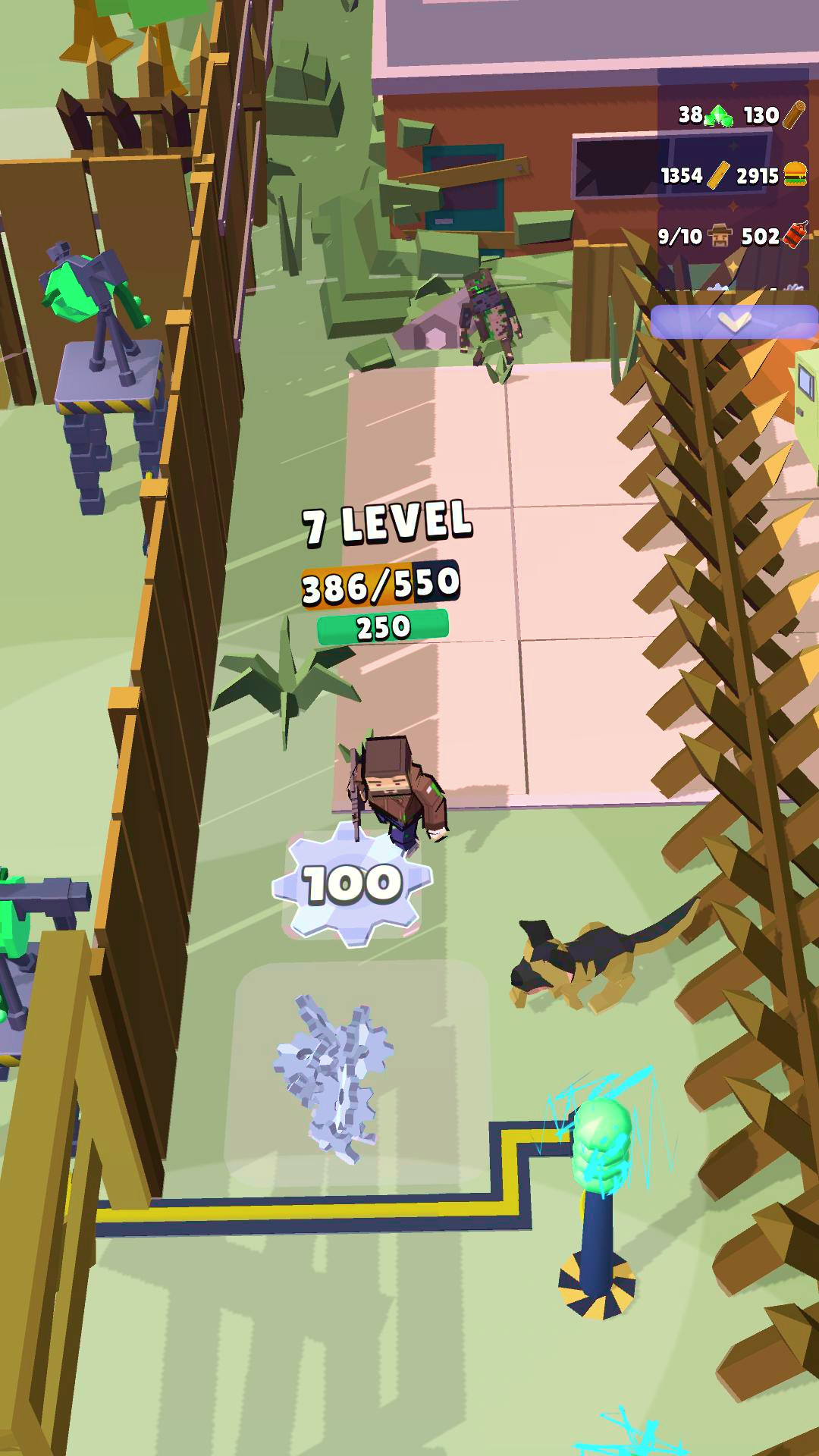 اسکرین شات 4 بازی Build and Survive: zombie game