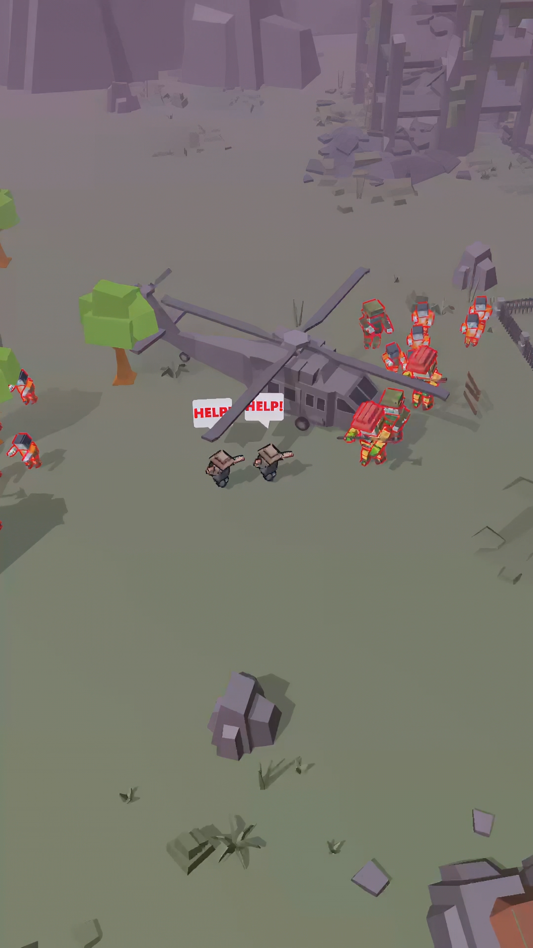 اسکرین شات 3 بازی Build and Survive: zombie game