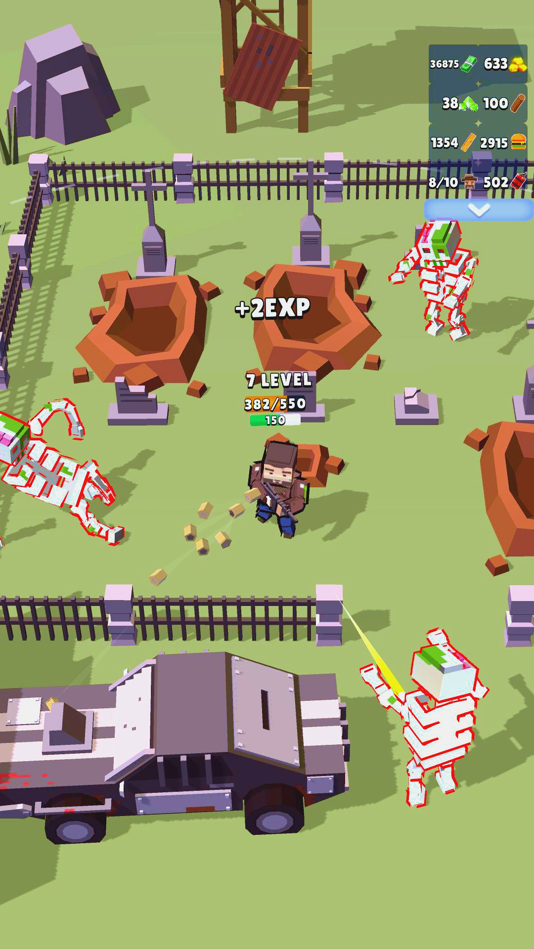 اسکرین شات 1 بازی Build and Survive: zombie game