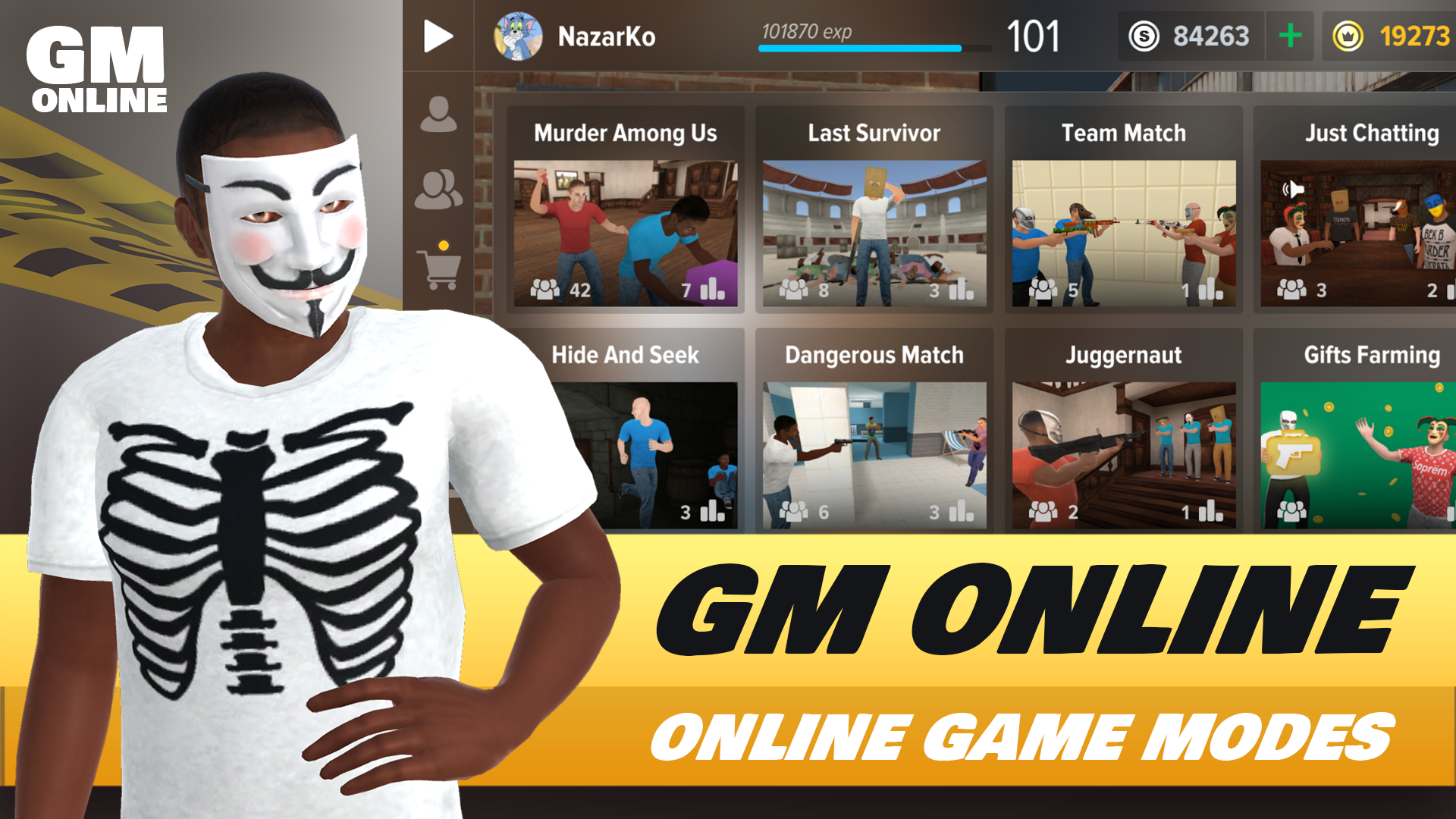 اسکرین شات 1 بازی GM Online : Murder Among Us
