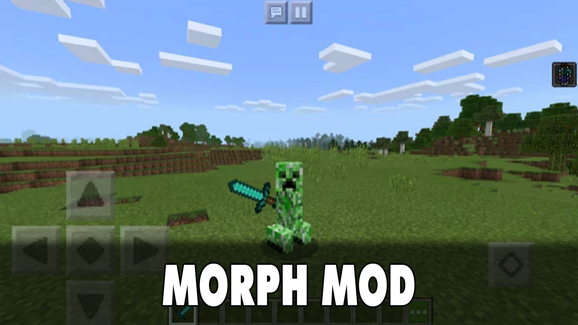 اسکرین شات 2 برنامه Morph Mod for Minecraft