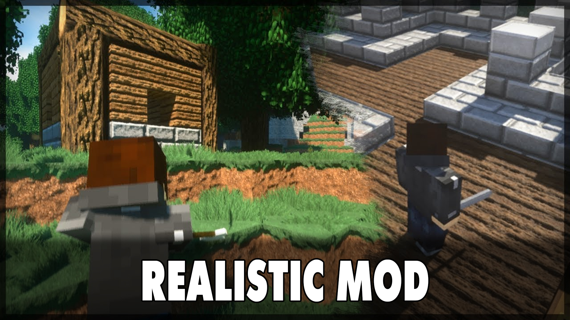 اسکرین شات 1 برنامه Realistic Shader Mod Minecraft