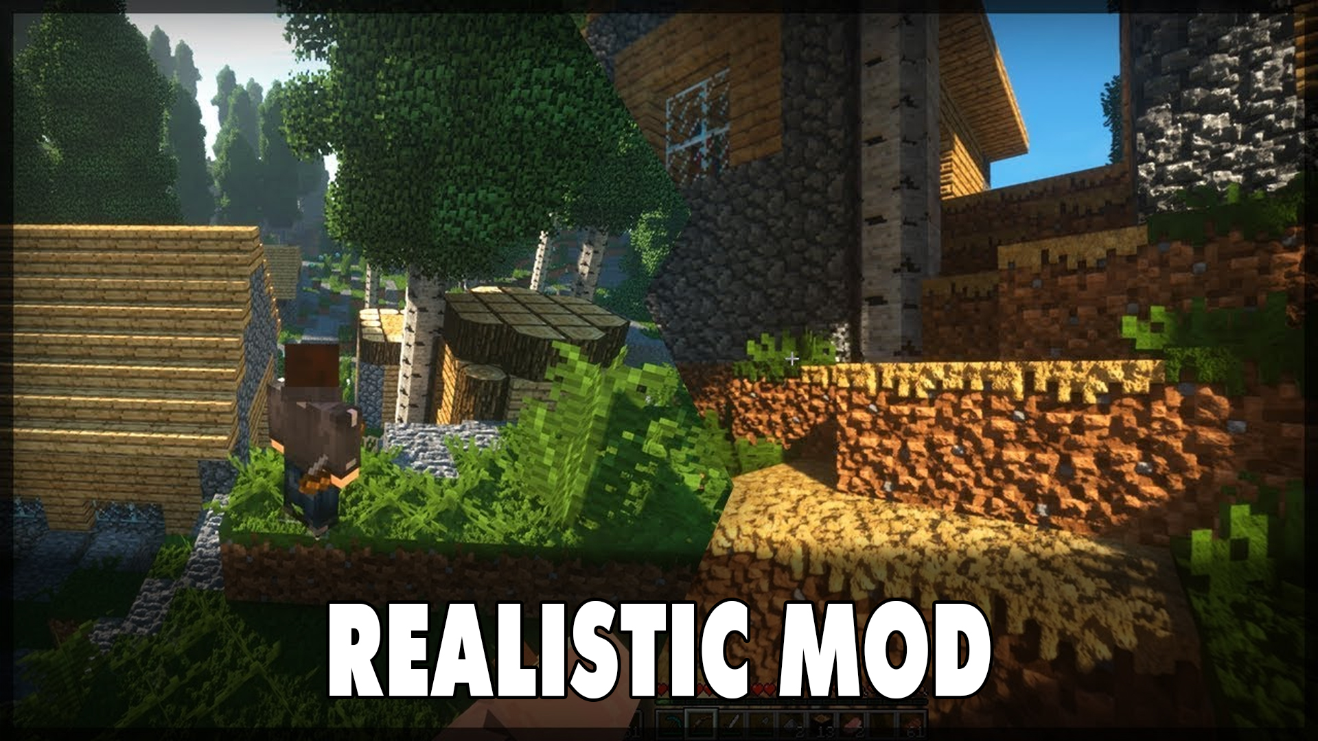 اسکرین شات 3 برنامه Realistic Shader Mod Minecraft