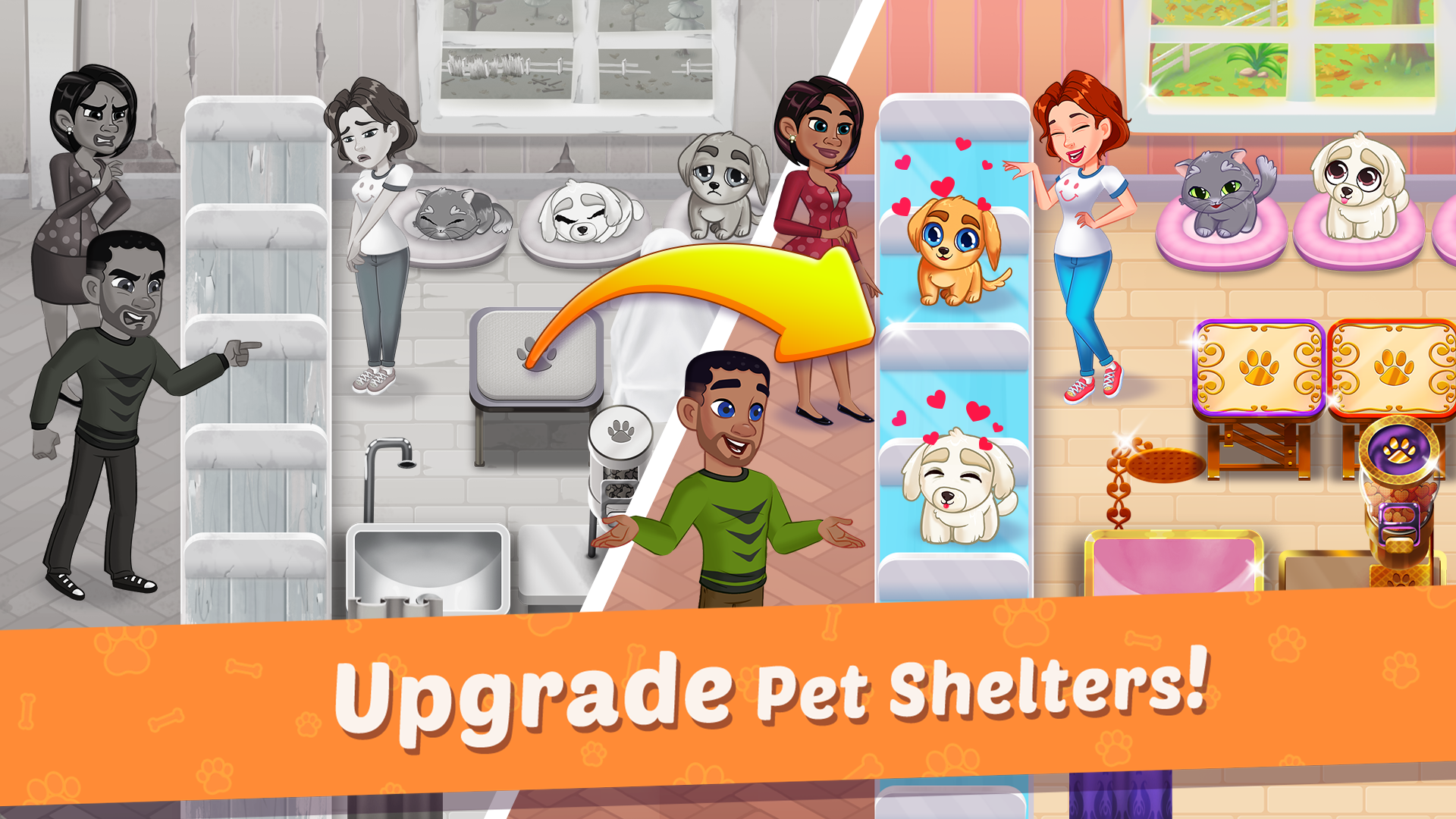 اسکرین شات 2 بازی Pet Shelter Mania