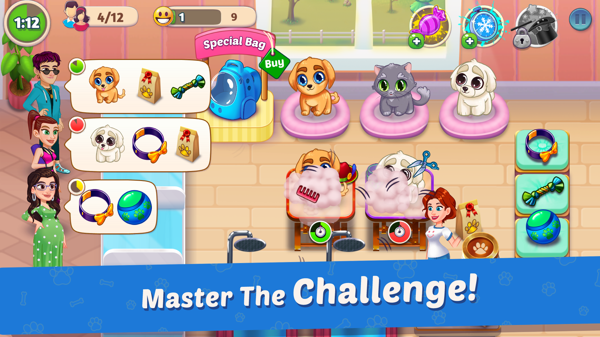 اسکرین شات 3 بازی Pet Shelter Mania