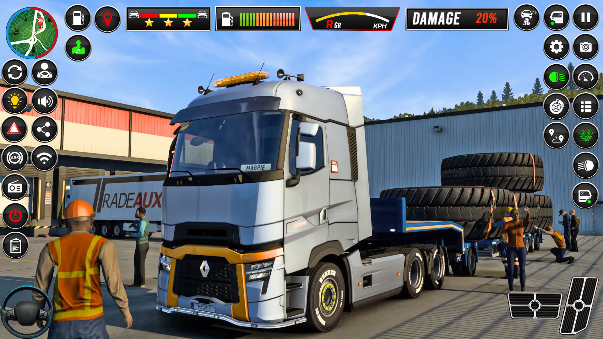 اسکرین شات 5 بازی US Car Transport Simulator 3D