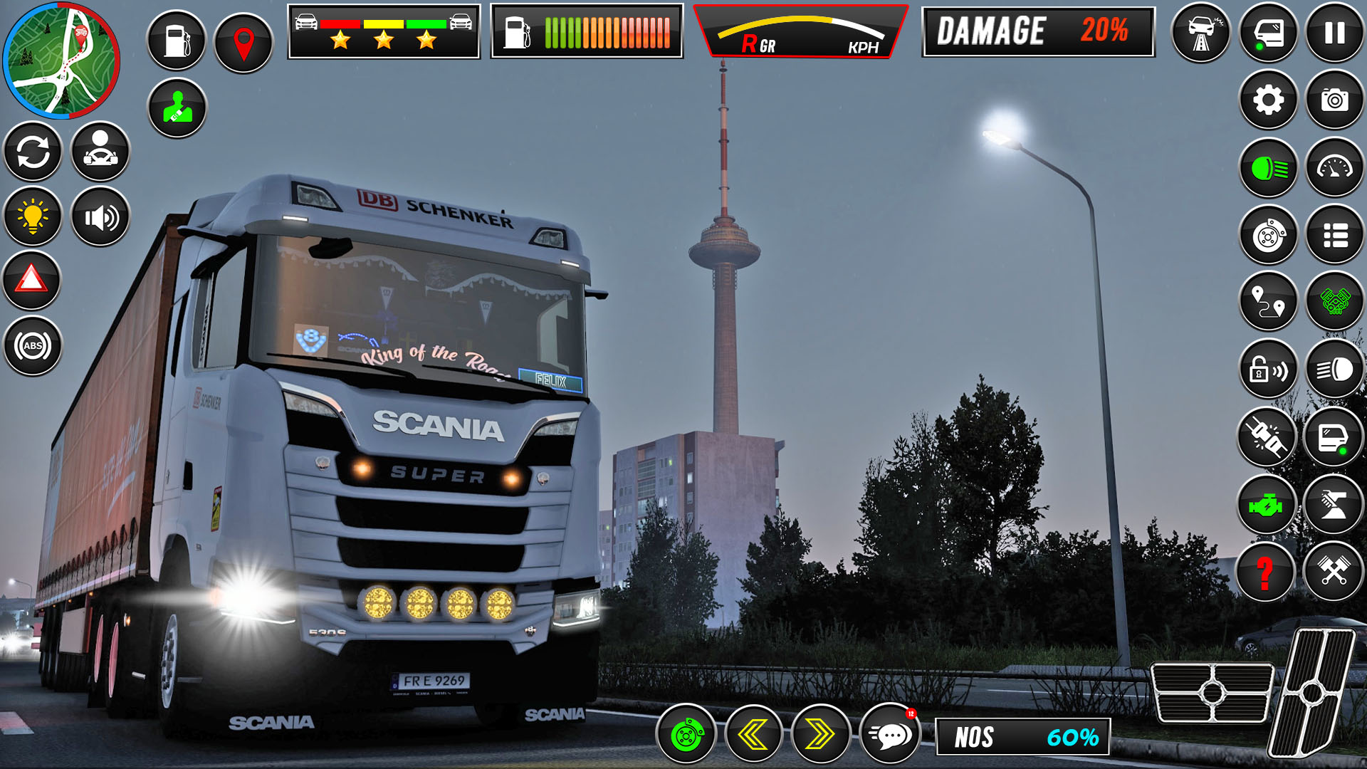 اسکرین شات 1 بازی US Car Transport Simulator 3D
