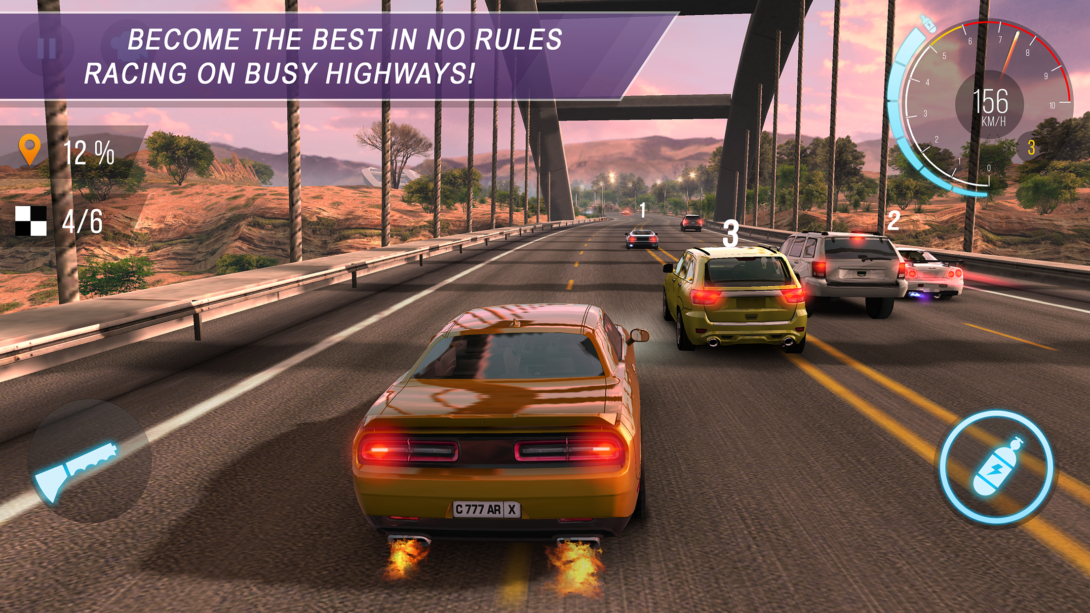 اسکرین شات 3 بازی CarX Highway Racing