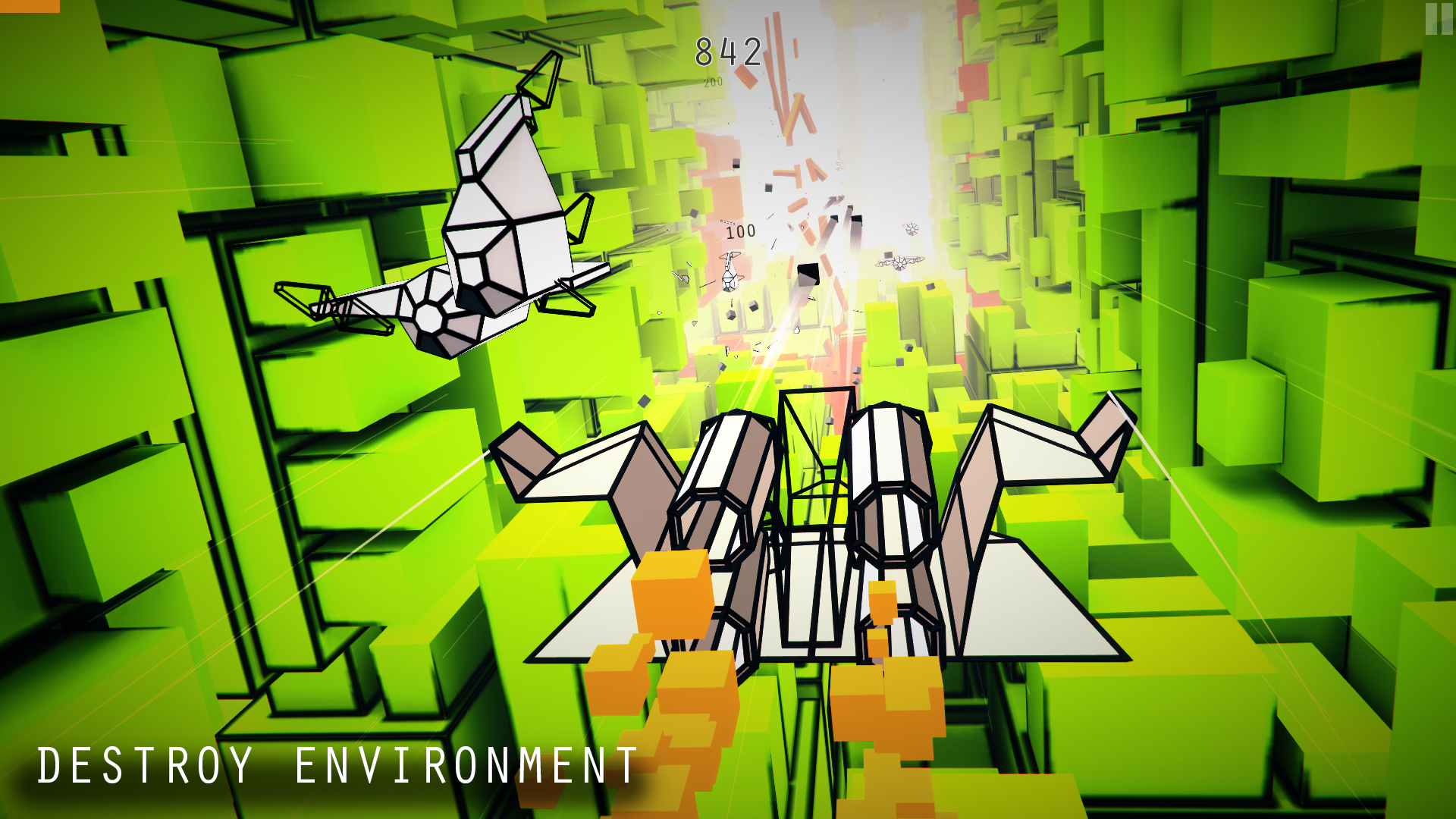 اسکرین شات 1 بازی Voxel Fly