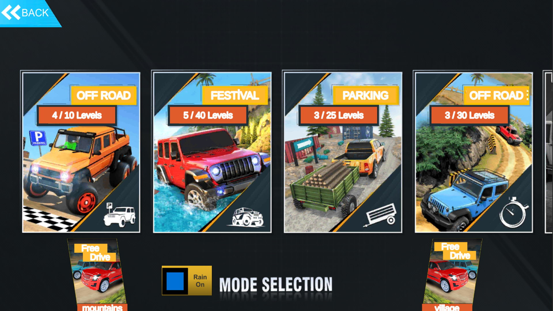 اسکرین شات 4 بازی Jeep Offroad 4x4 Car Game Mud