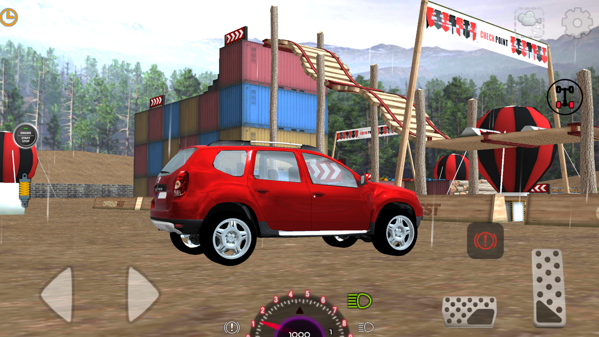 اسکرین شات 3 بازی Jeep Offroad 4x4 Car Game Mud