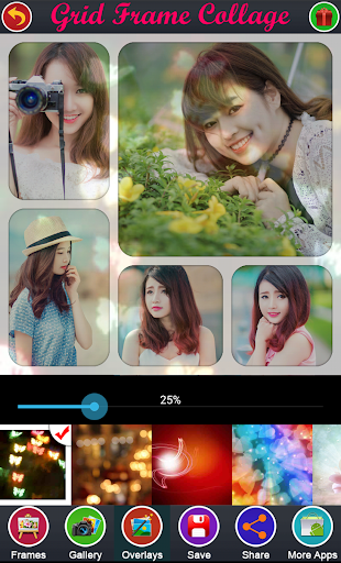 اسکرین شات 2 برنامه Grid Frame Collage