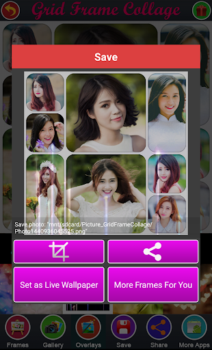 اسکرین شات 4 برنامه Grid Frame Collage