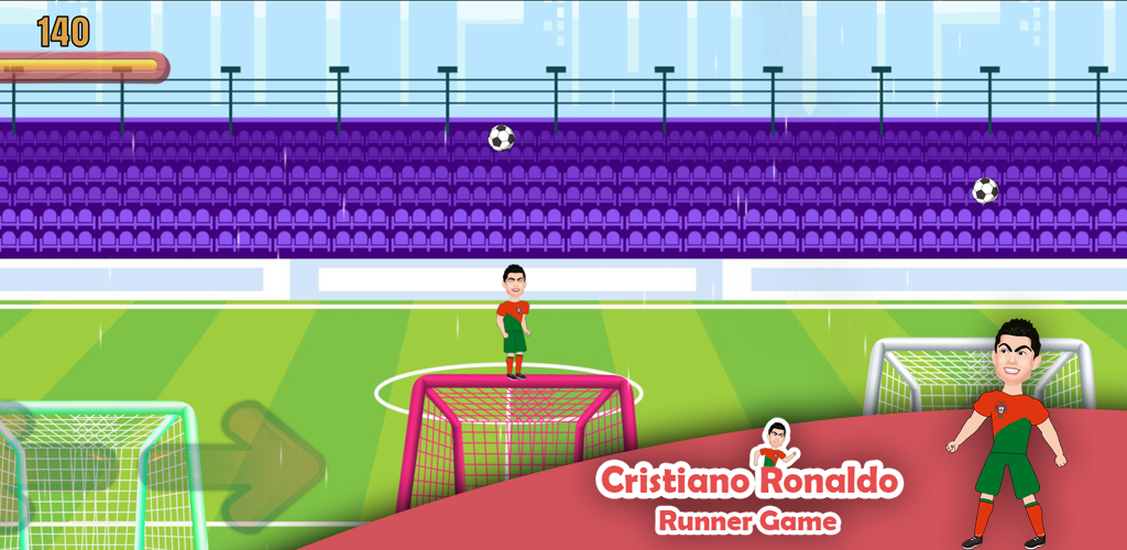 اسکرین شات 4 بازی Cristiano Ronaldo Runner Game