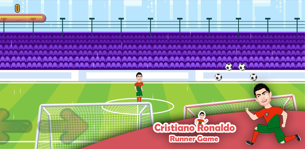 اسکرین شات 5 بازی Cristiano Ronaldo Runner Game